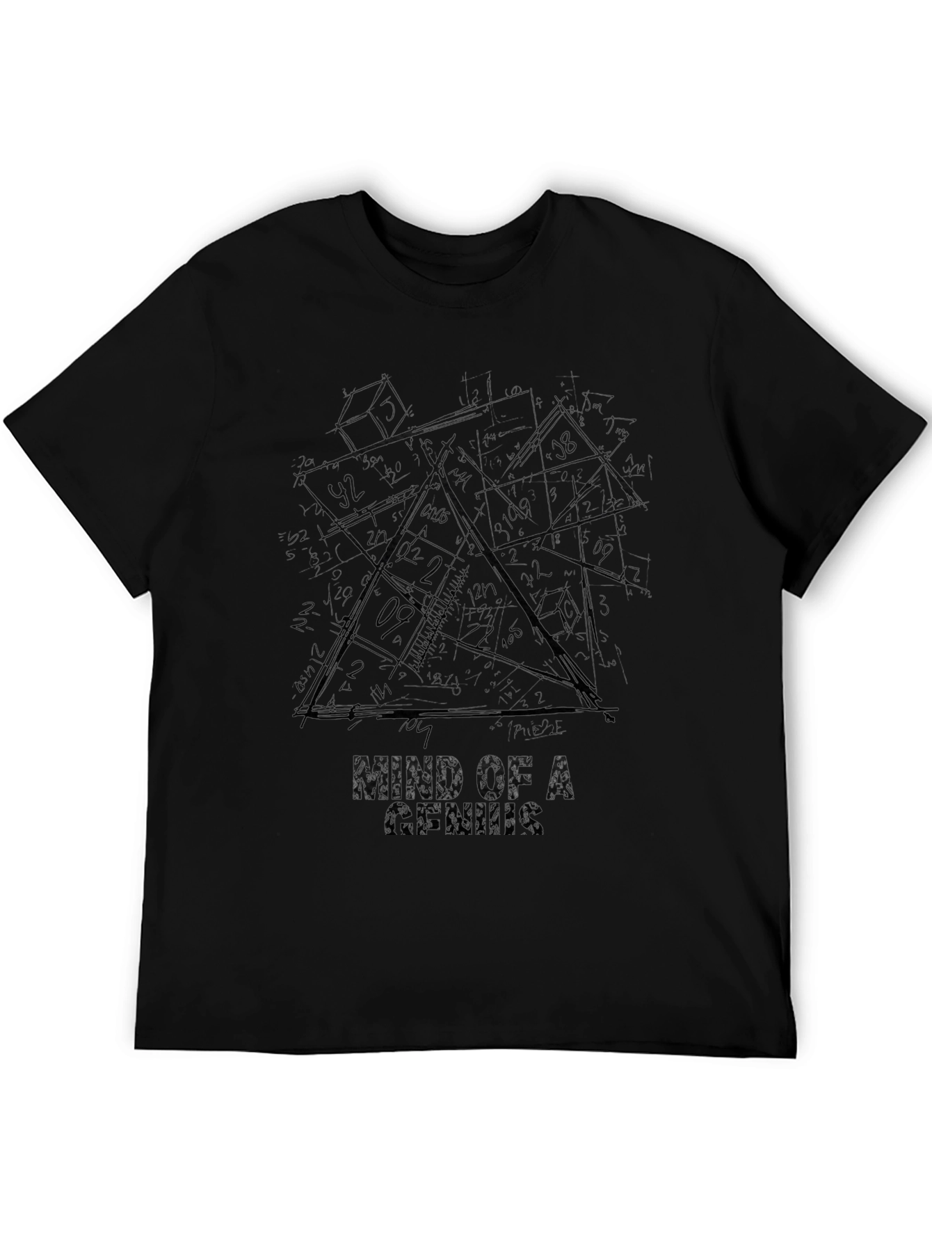 Mind of a Madman Black Graphic Tee