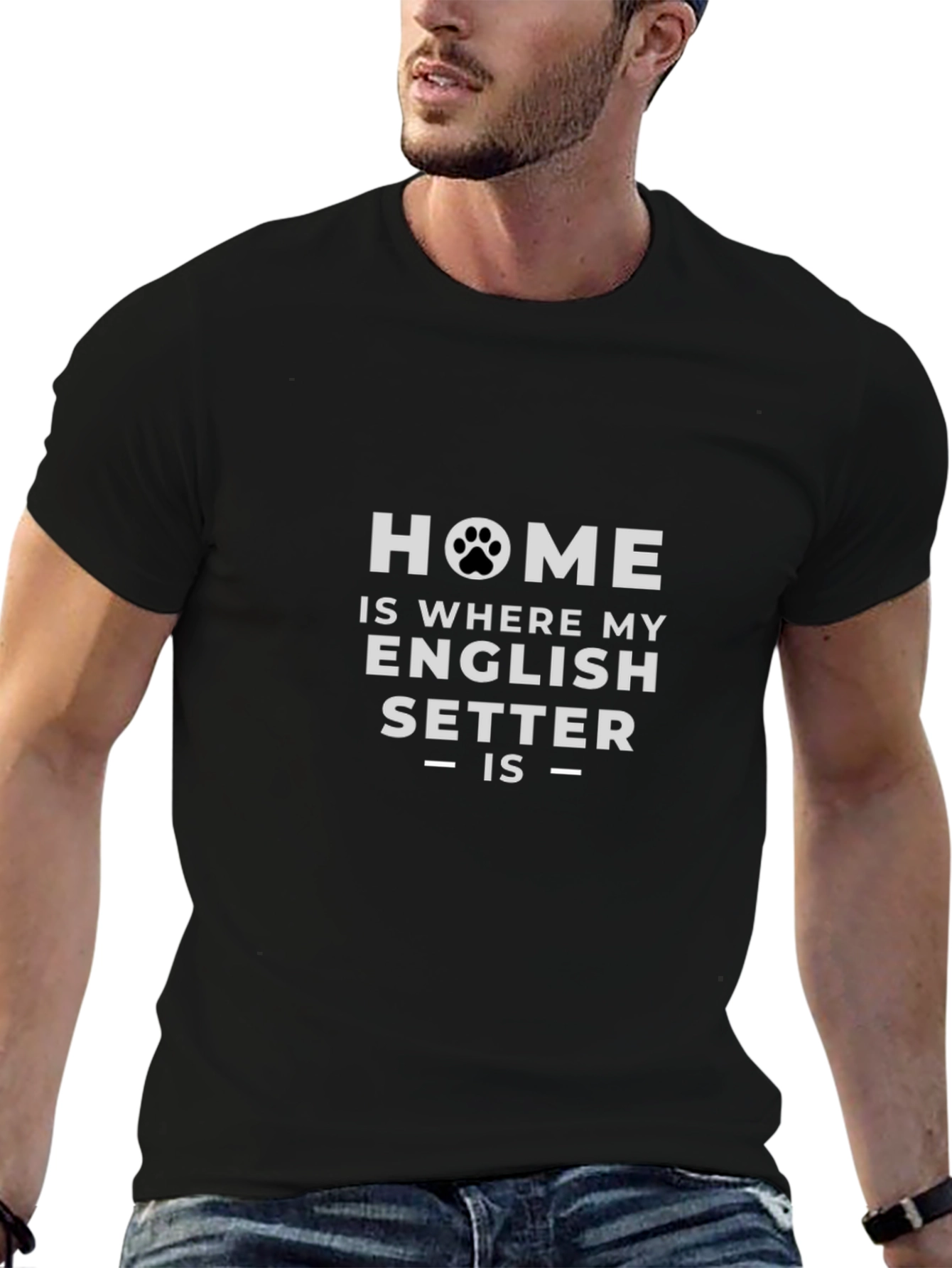 English Setter Home T-Shirt