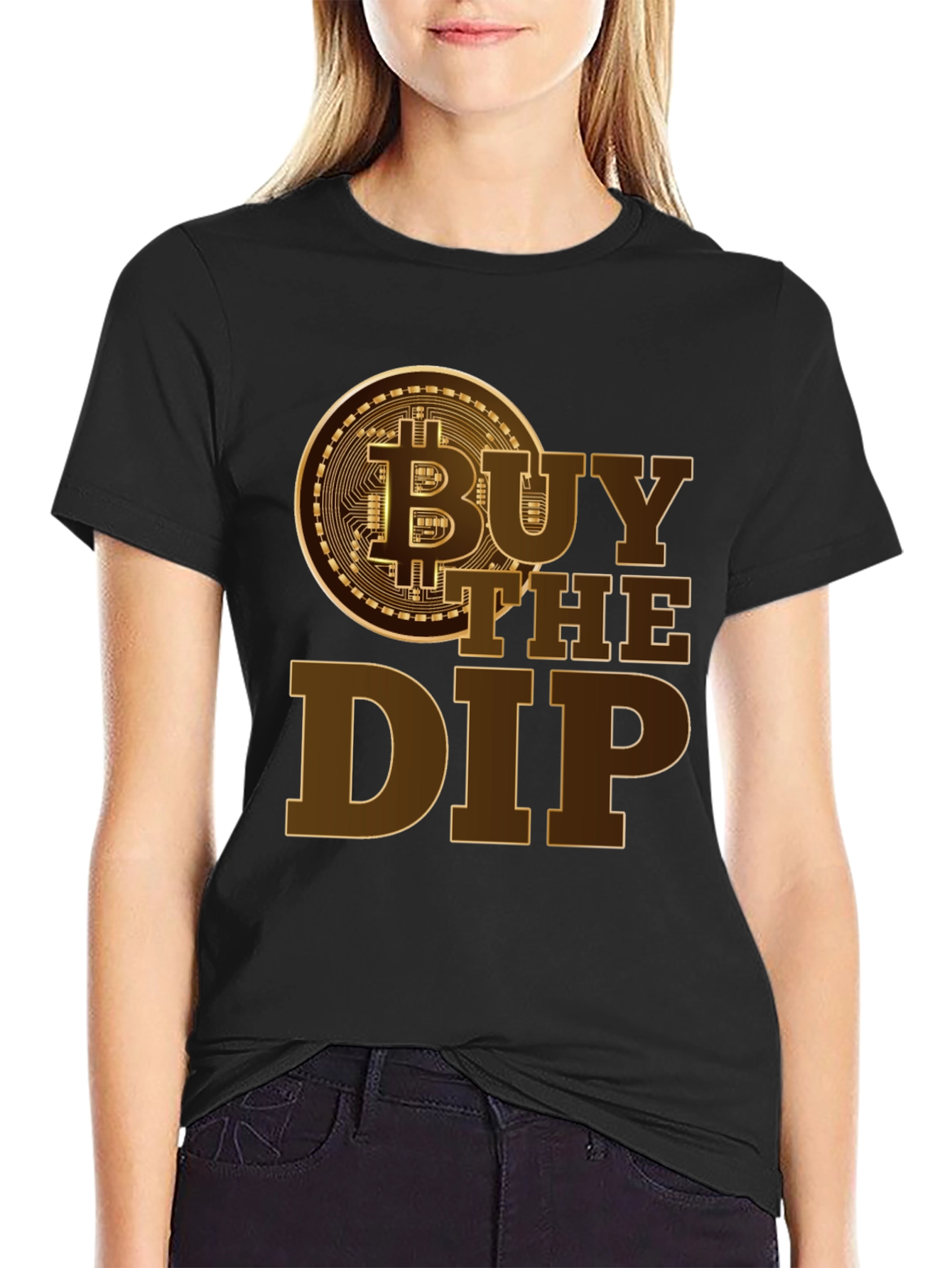 Buy the Dip Bitcoin Crypto Investor T-Shirt