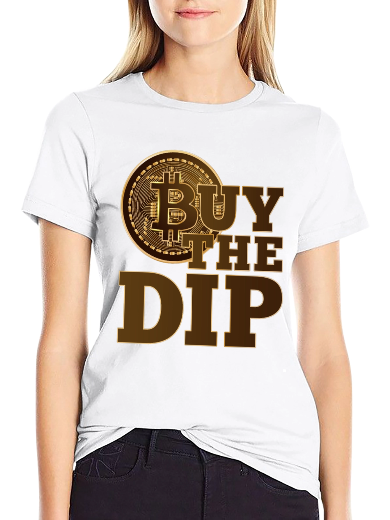 Buy the Dip Bitcoin Crypto Investor T-Shirt