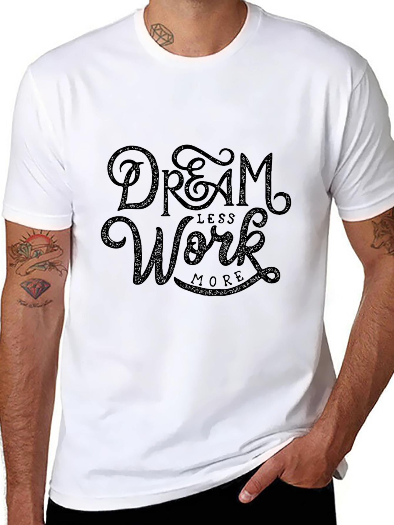 Dream Less Work More Graphic Tee