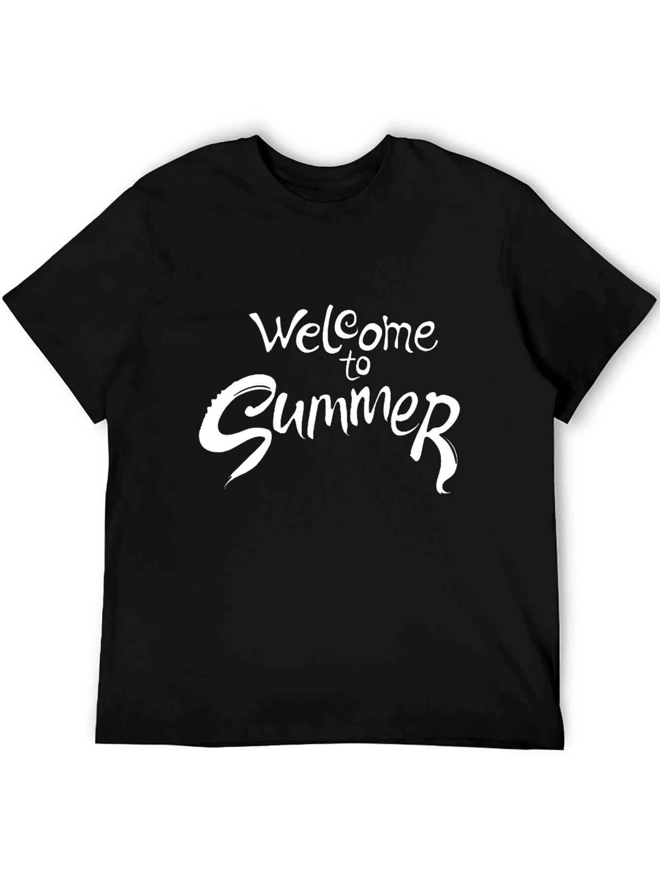 Welcome to Summer Graphic Print T-Shirt
