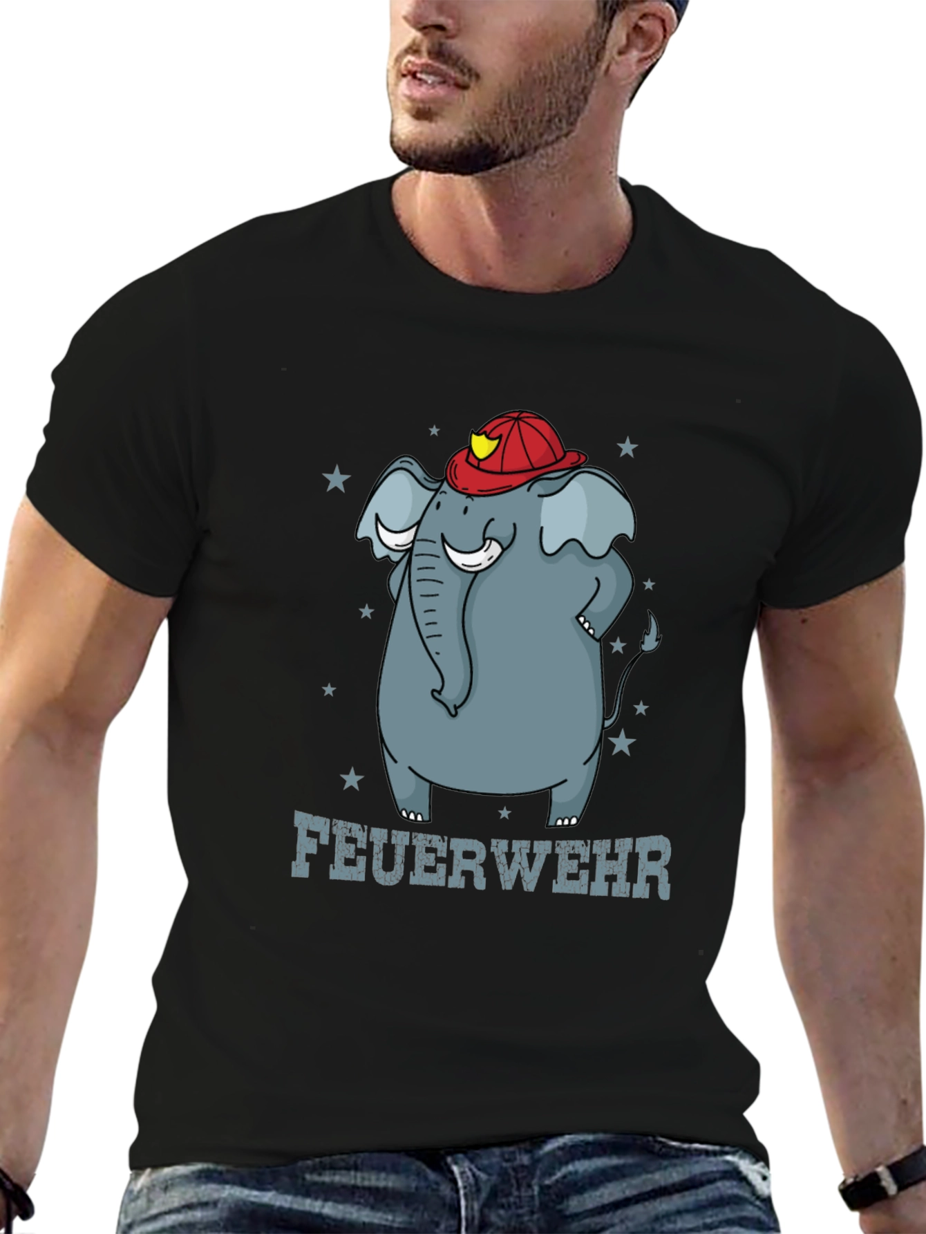 Fire Department Elephant T-Shirt