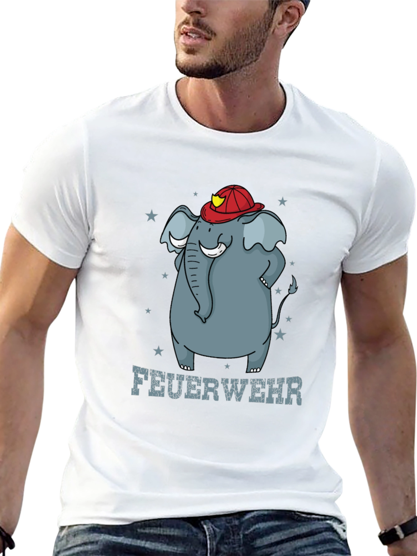 Fire Department Elephant T-Shirt
