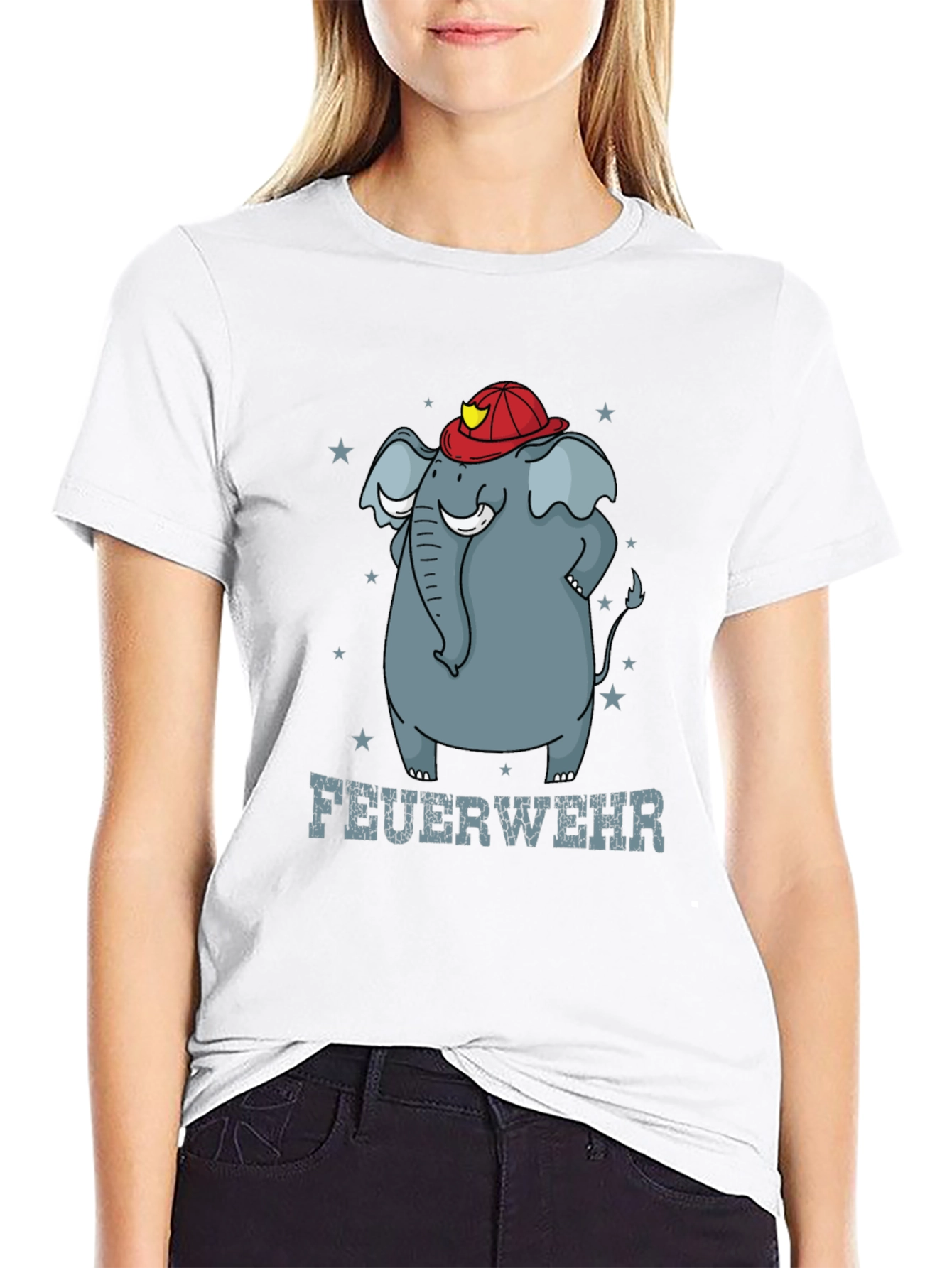 Fire Department Elephant T-Shirt