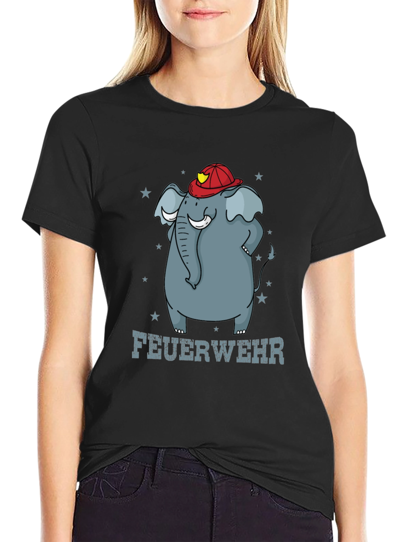 Fire Department Elephant T-Shirt