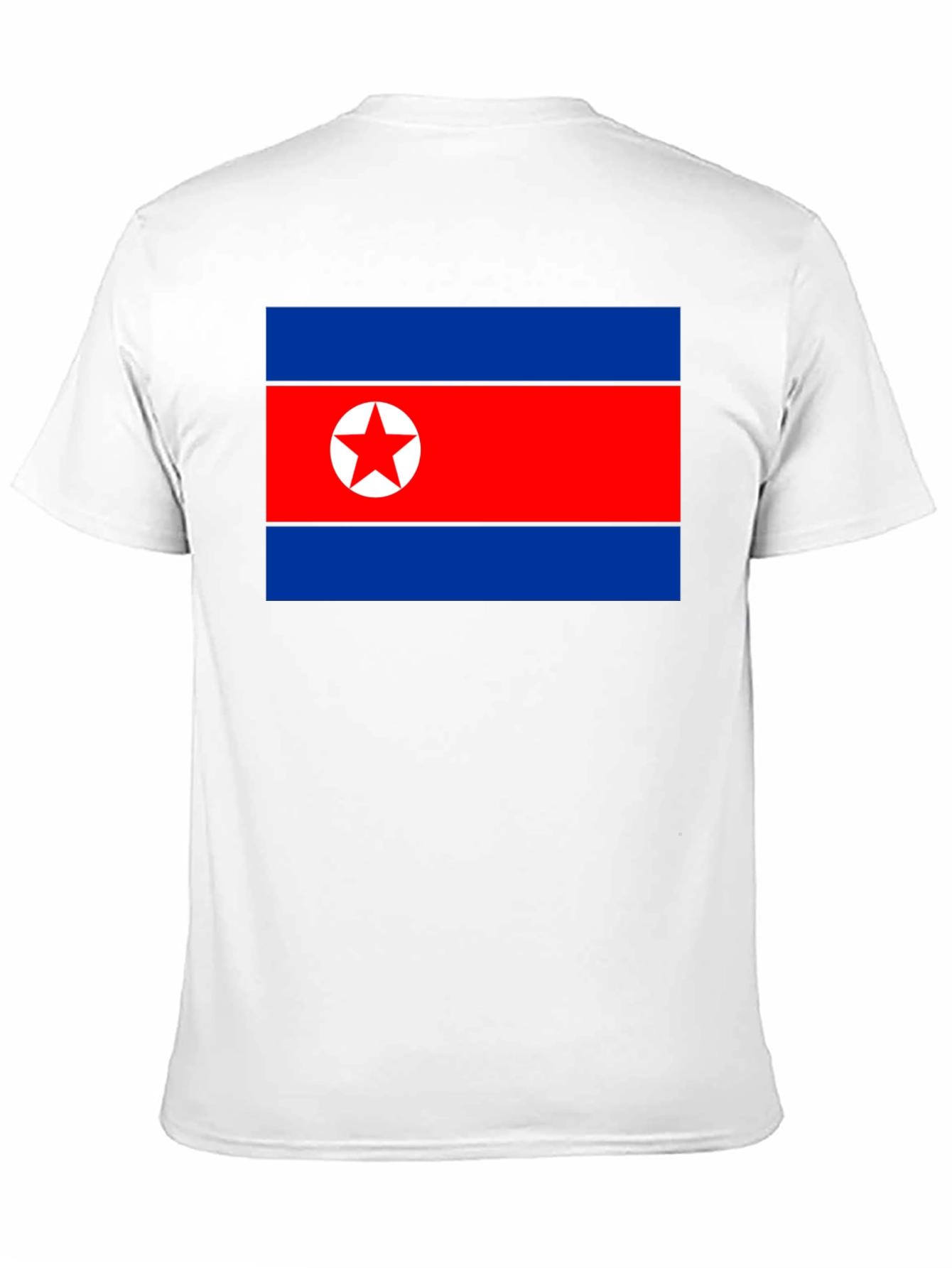 North Korea Flag Graphic T-Shirt