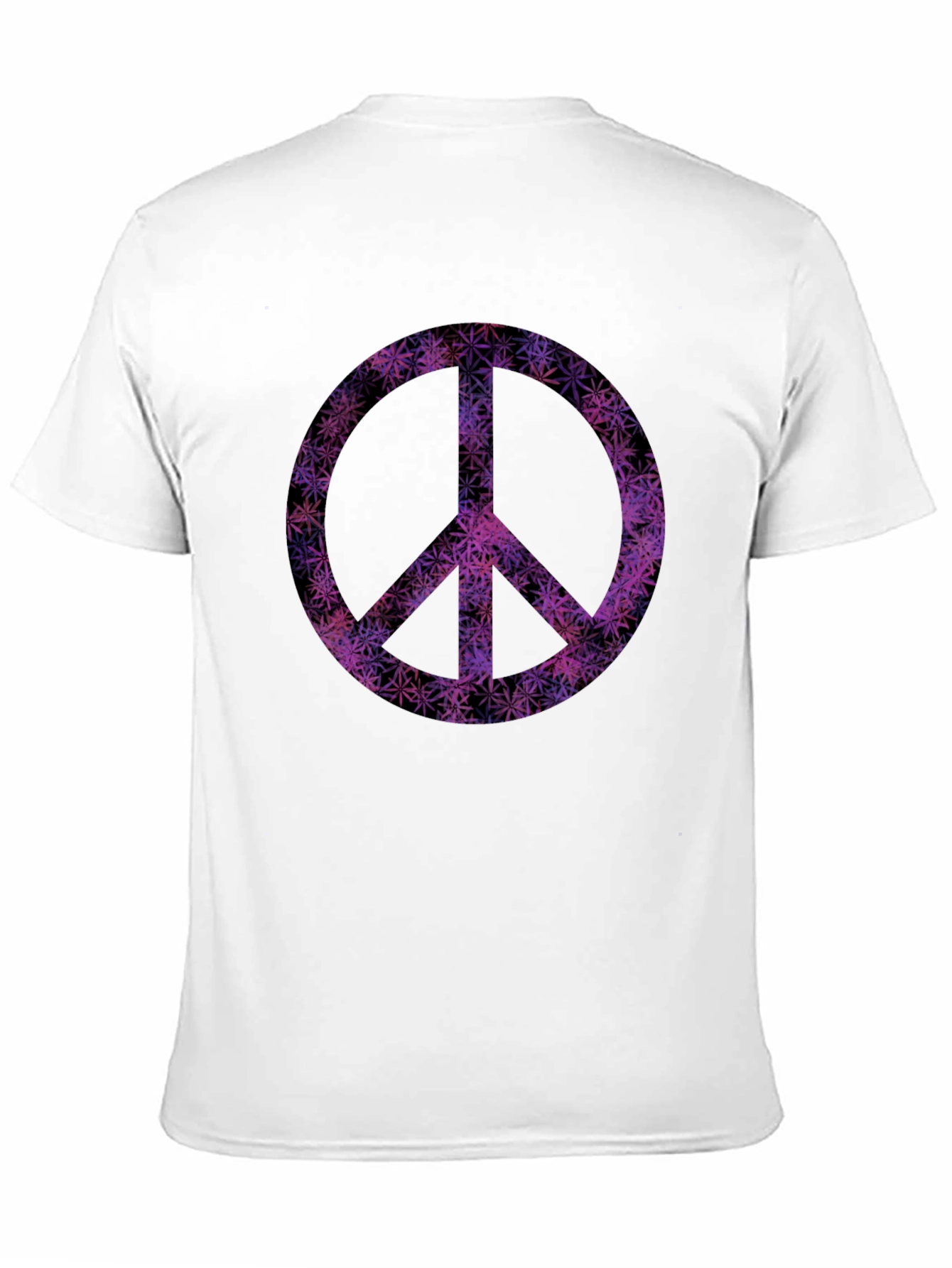 Peace Sign Graphic Tee - Black T-Shirt