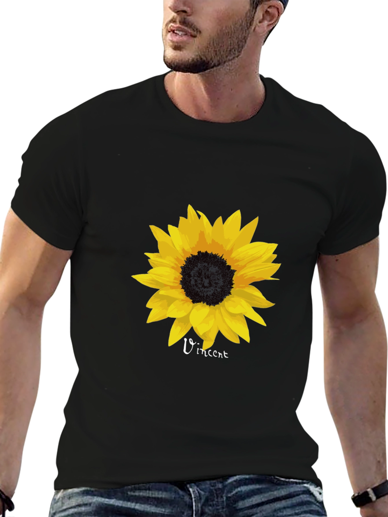 Sunflower Vincent Black Graphic Tee