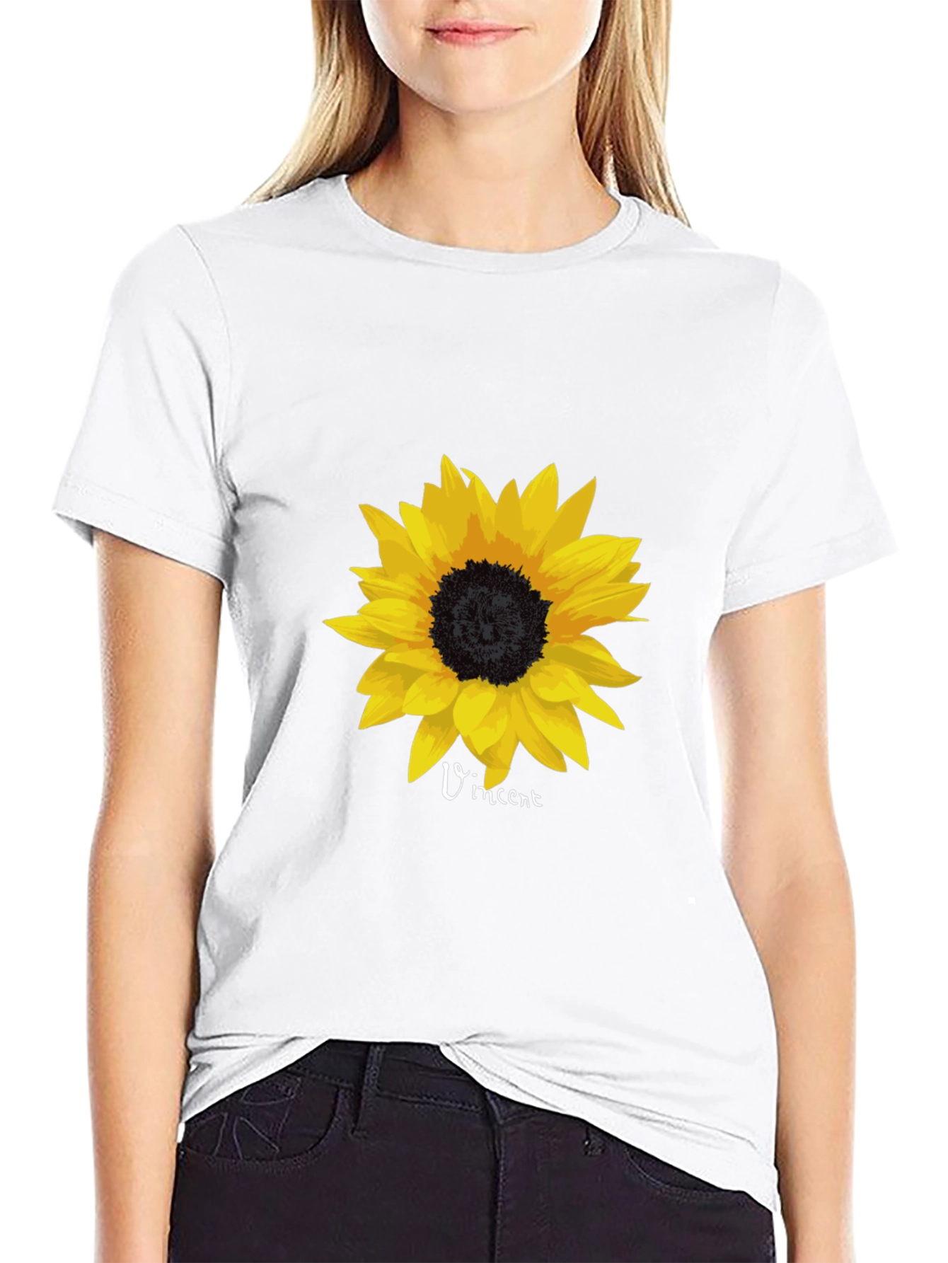 Sunflower Vincent Black Graphic Tee