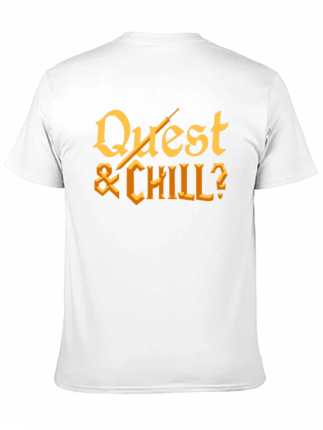 Quest & Chill Graphic T-Shirt - Gamer Tee