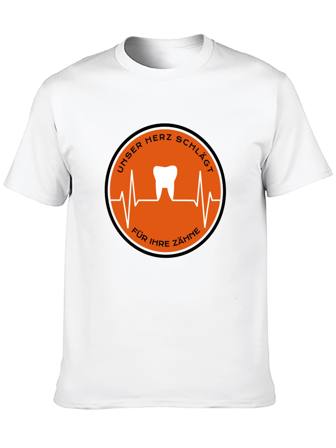 Dentist Heartbeat T-Shirt - Black Graphic Tee