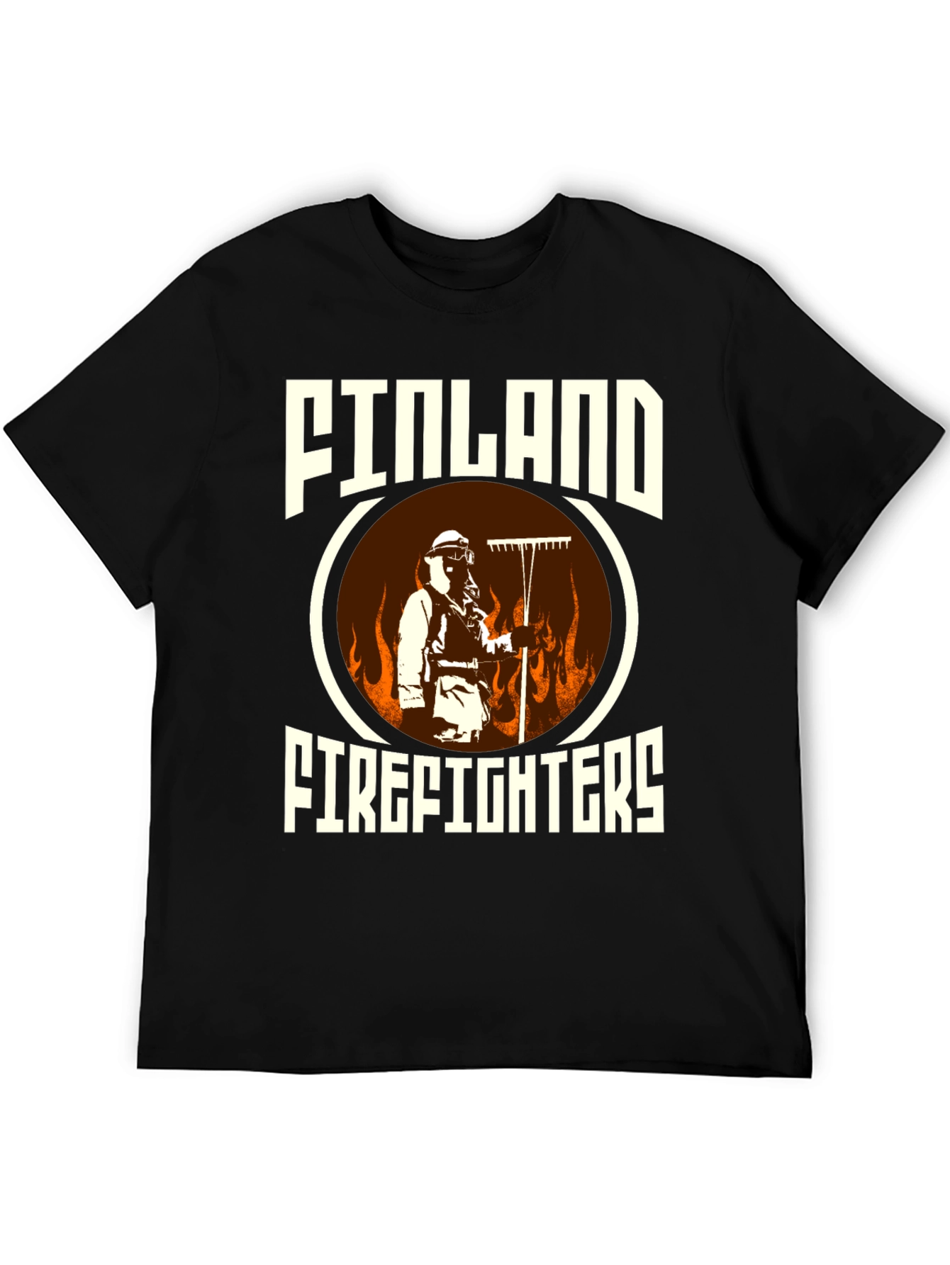 Finland Firefighters T-Shirt Graphic Tee