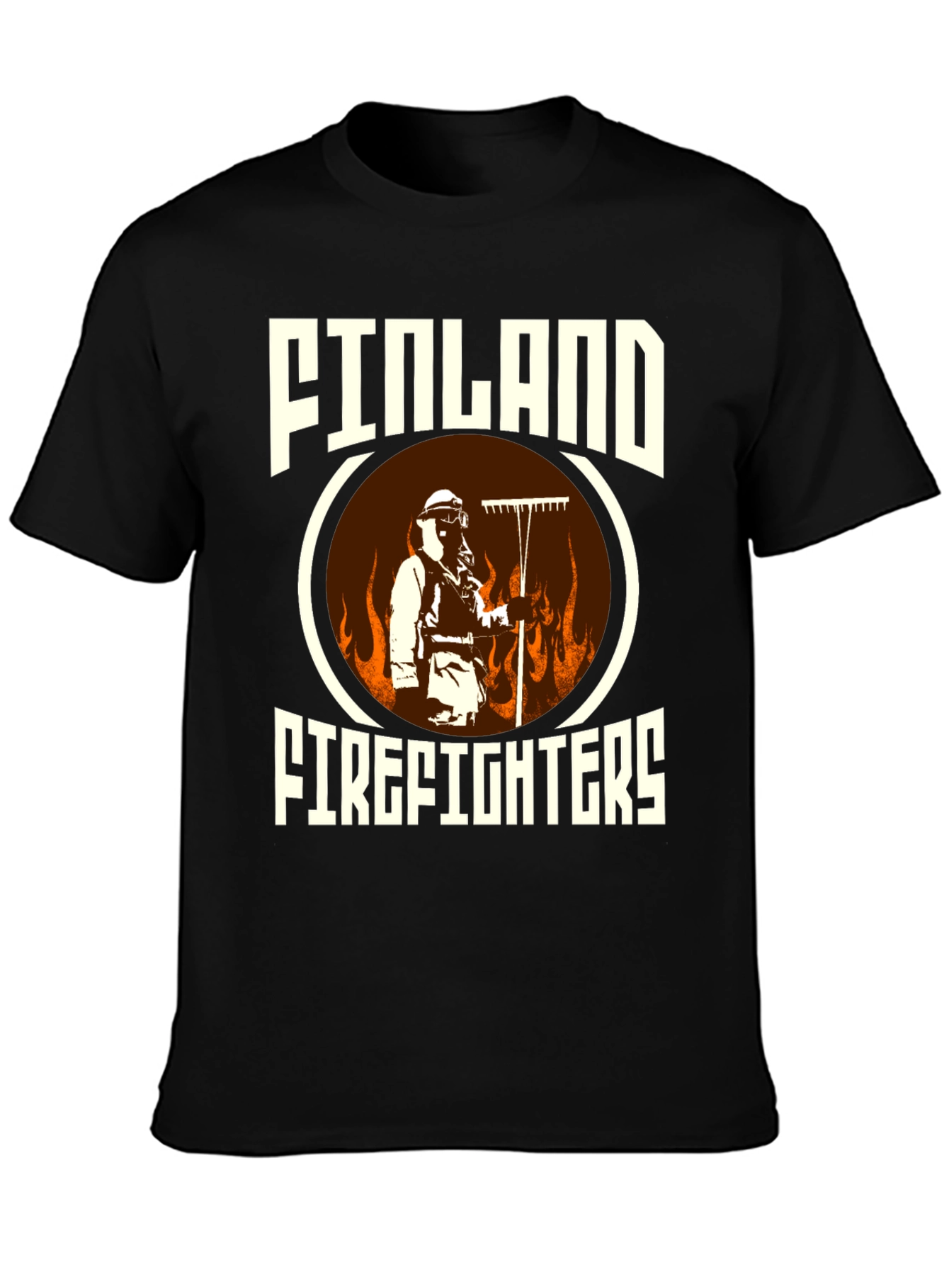 Finland Firefighters T-Shirt Graphic Tee