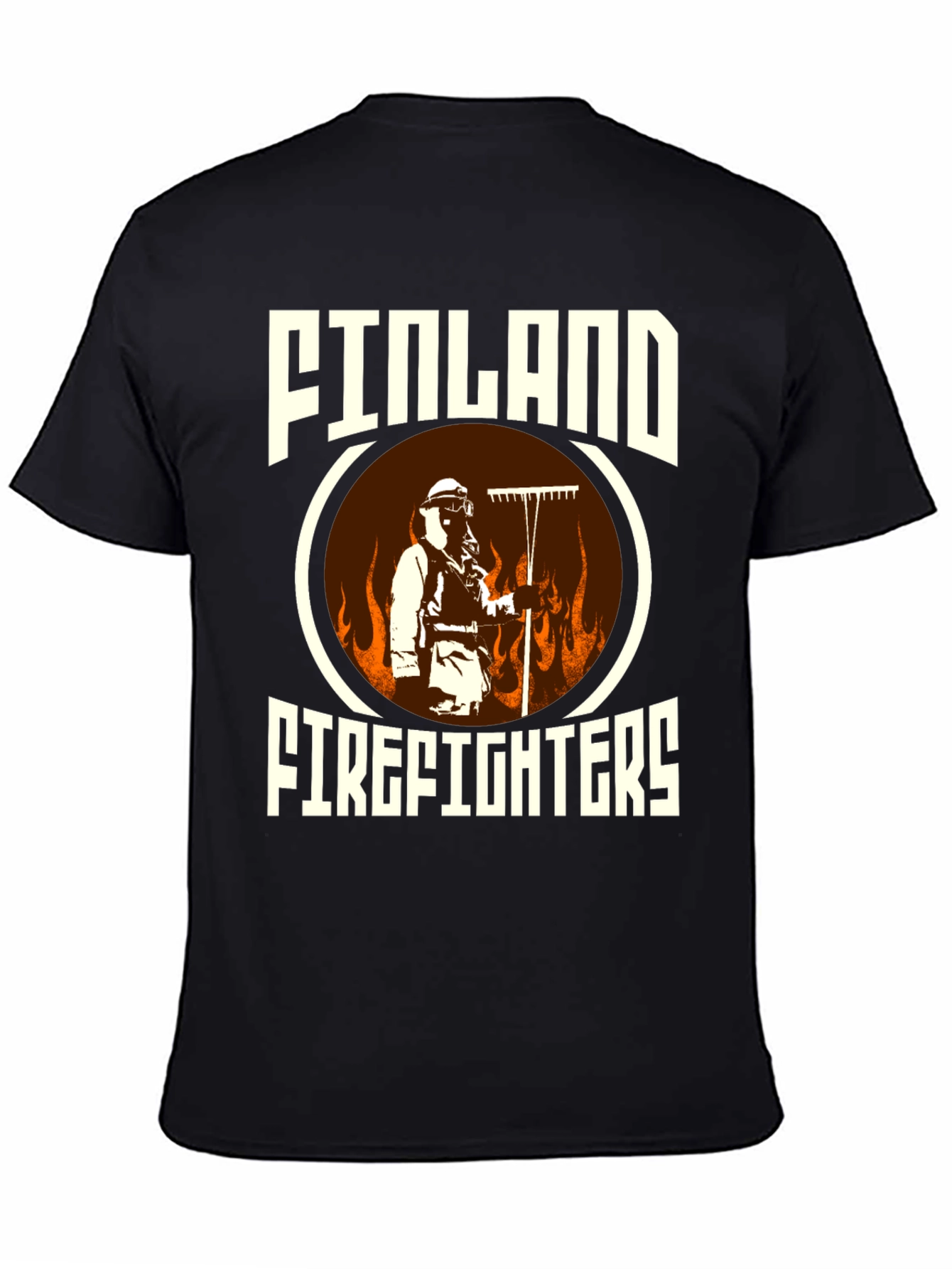 Finland Firefighters T-Shirt Graphic Tee