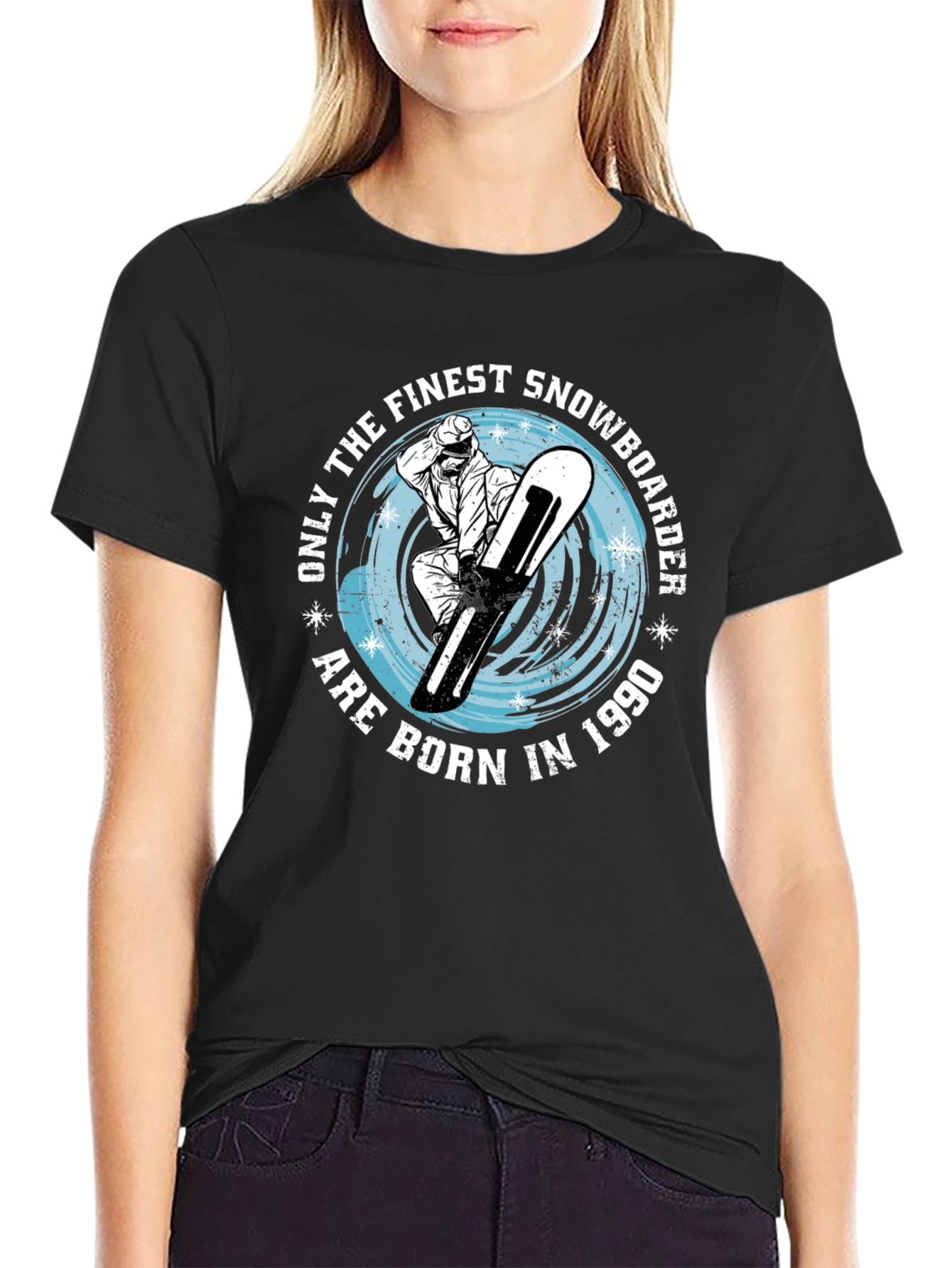 Finest Snowboarder Born in 1990 T-Shirt