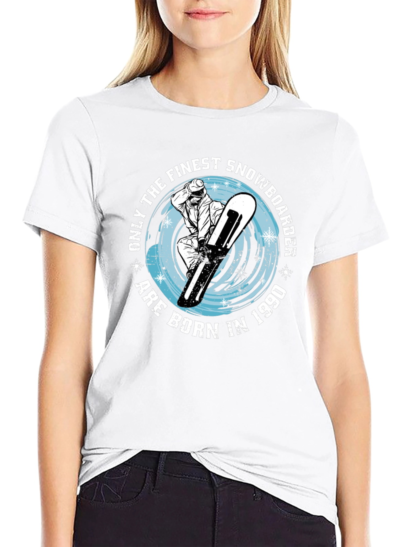 Finest Snowboarder Born in 1990 T-Shirt