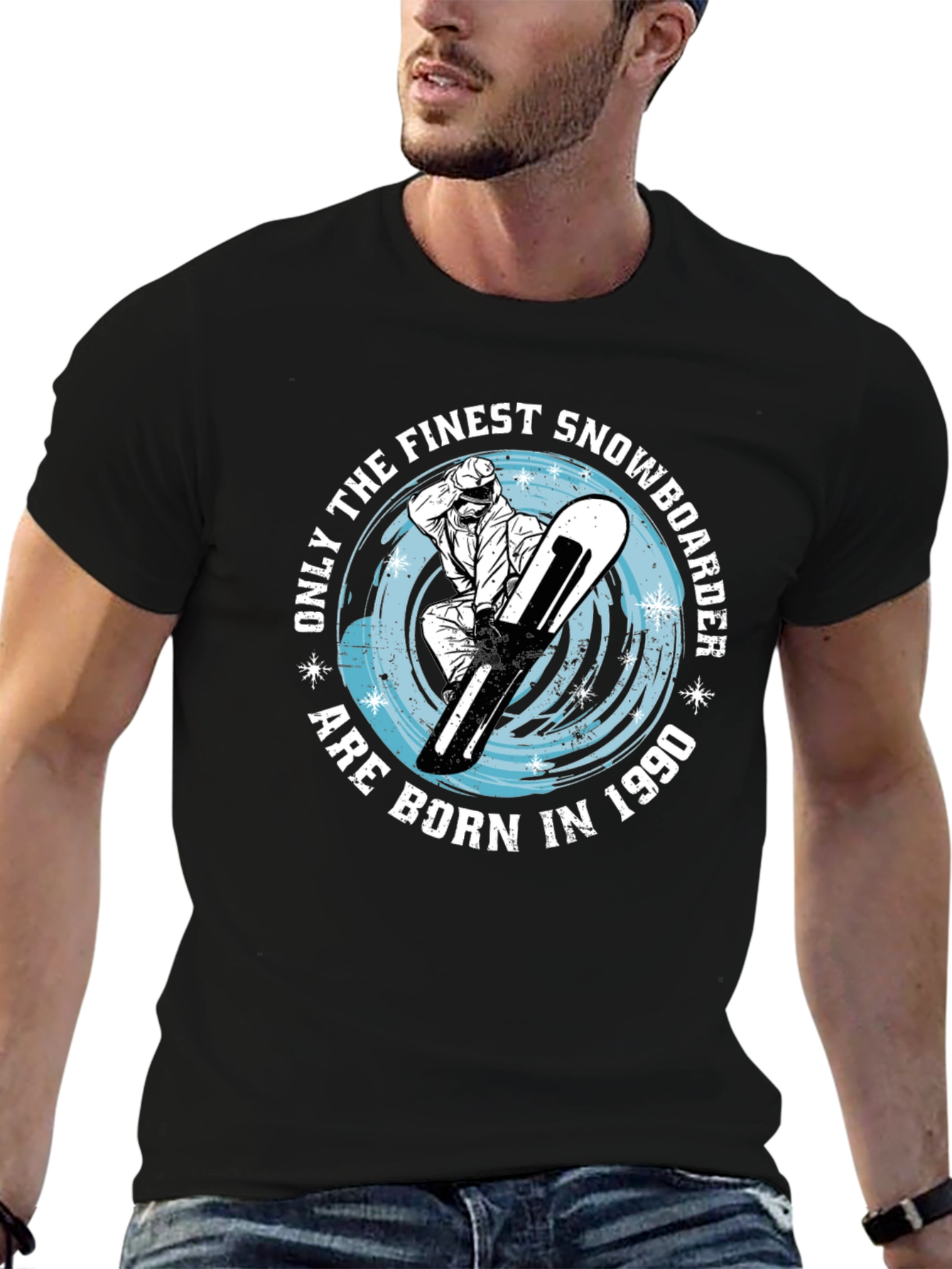 Finest Snowboarder Born in 1990 T-Shirt