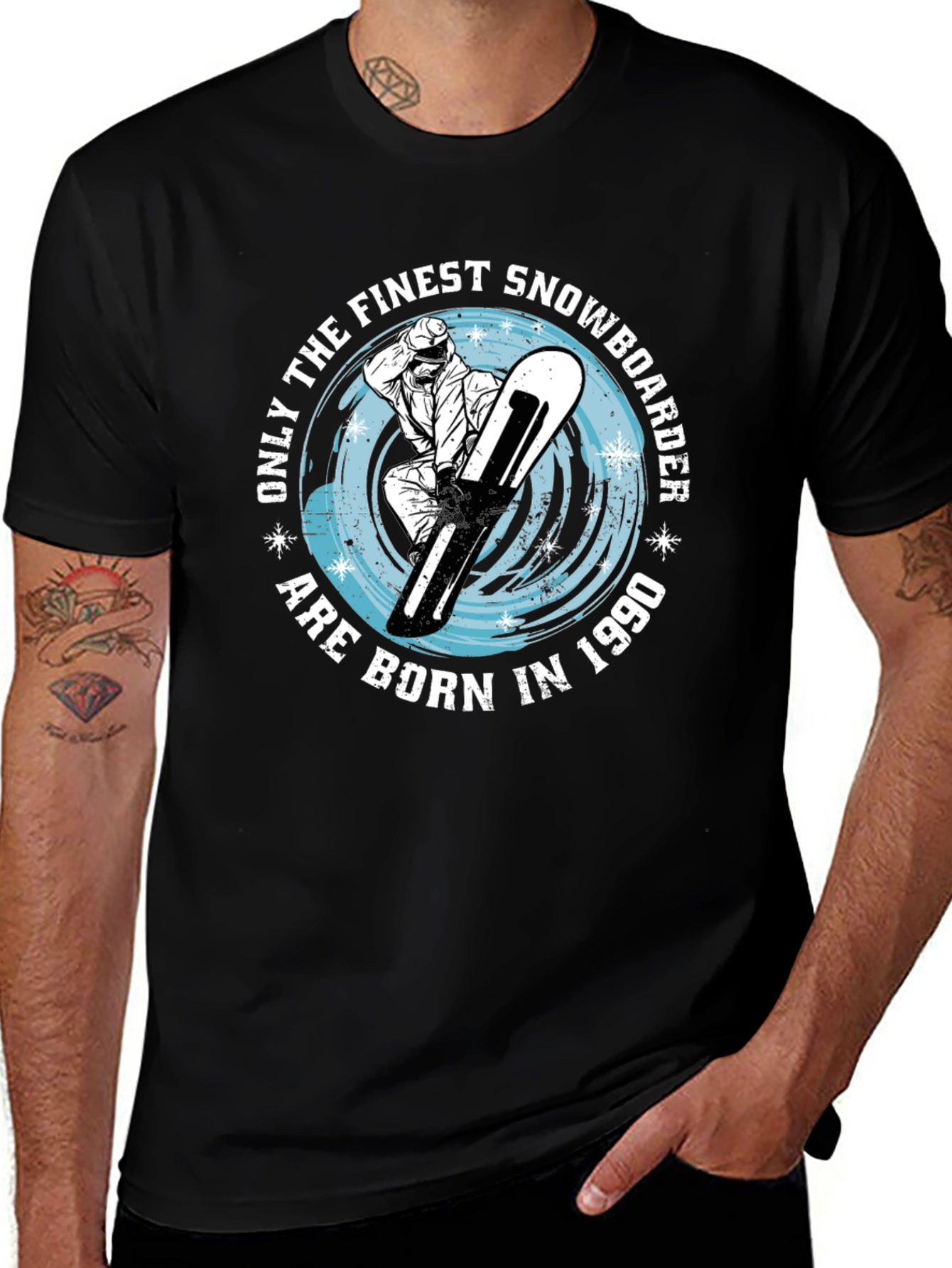 Finest Snowboarder Born in 1990 T-Shirt