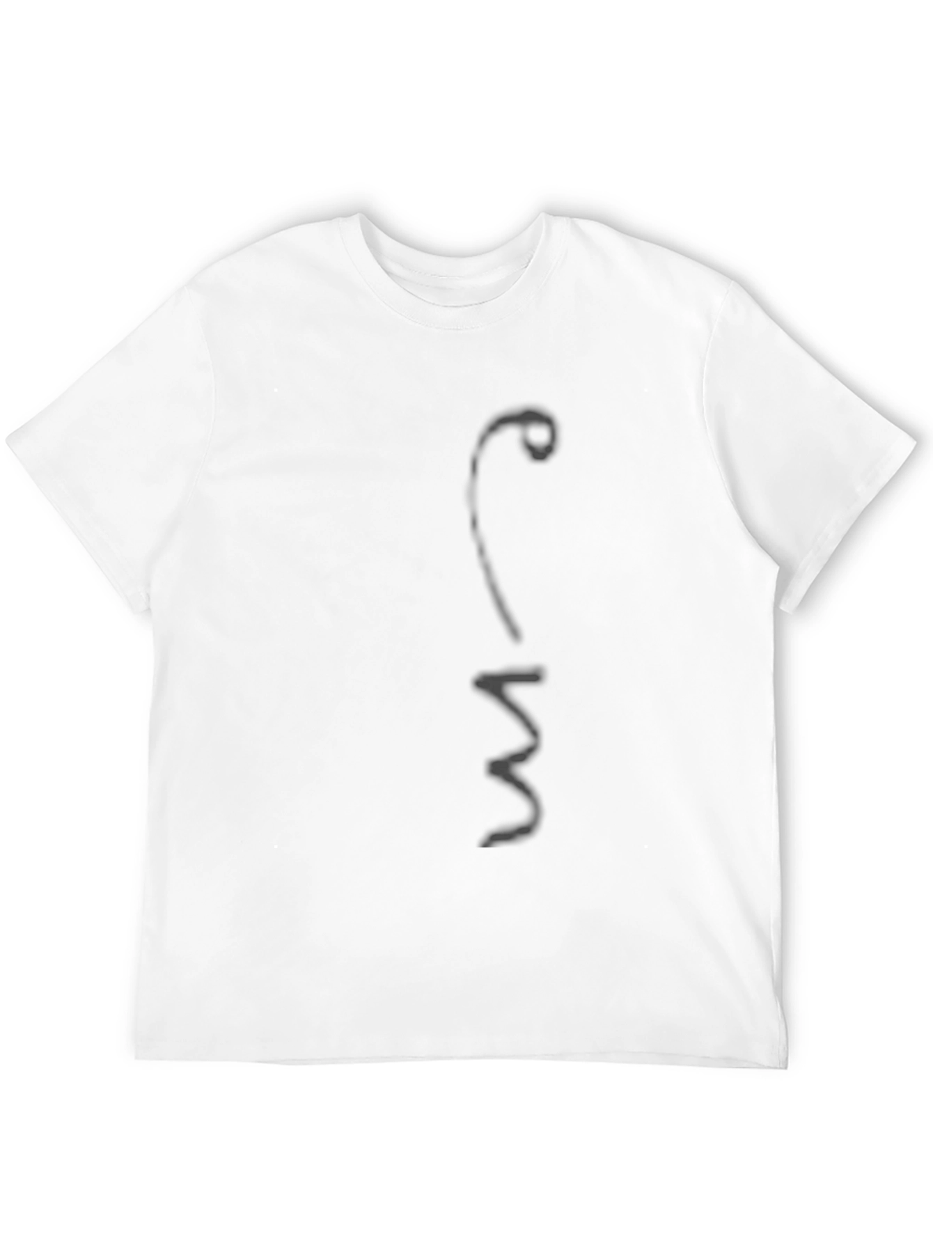 Unique Design Black Tee