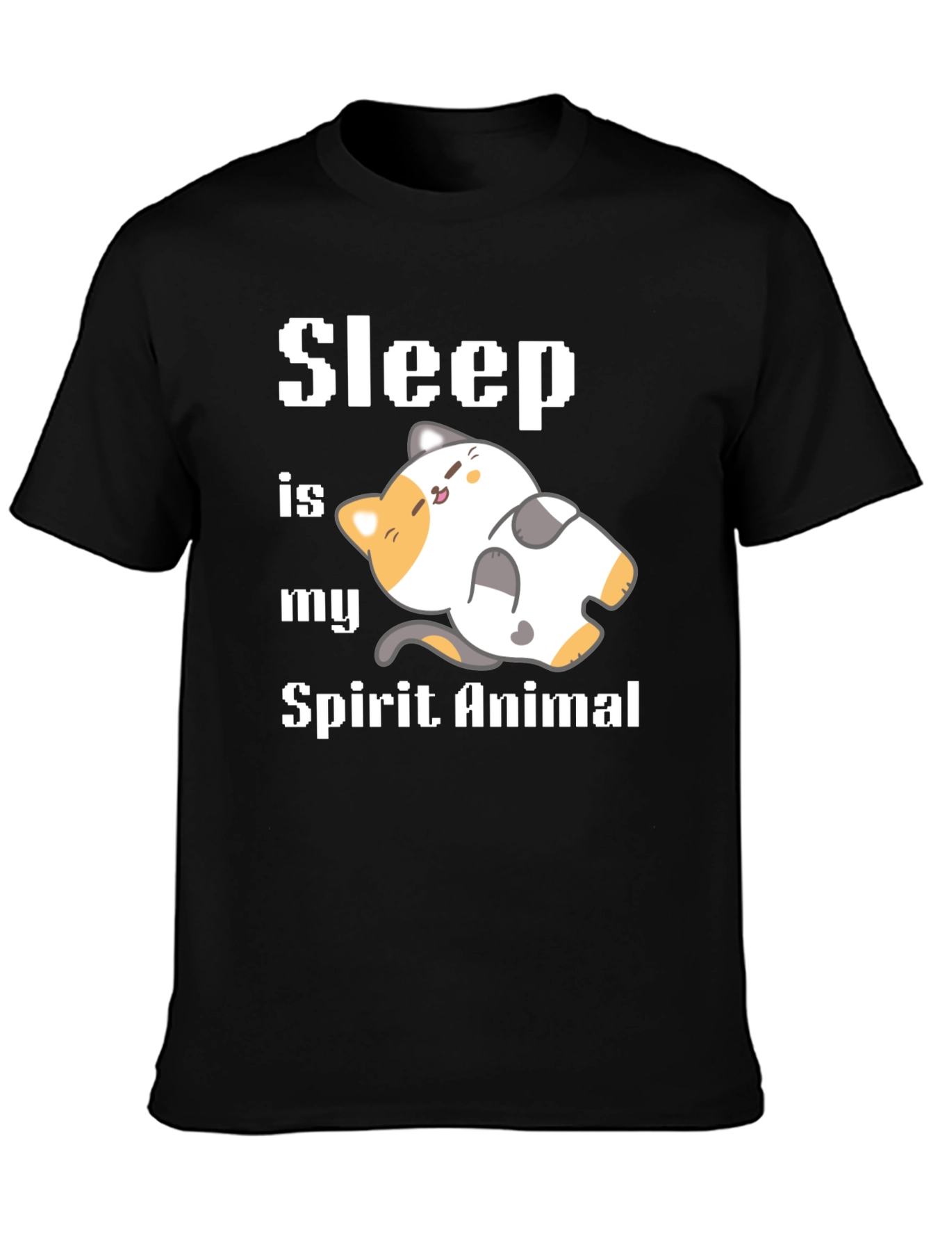 Sleep is My Spirit Animal Graphic Tee Shirt