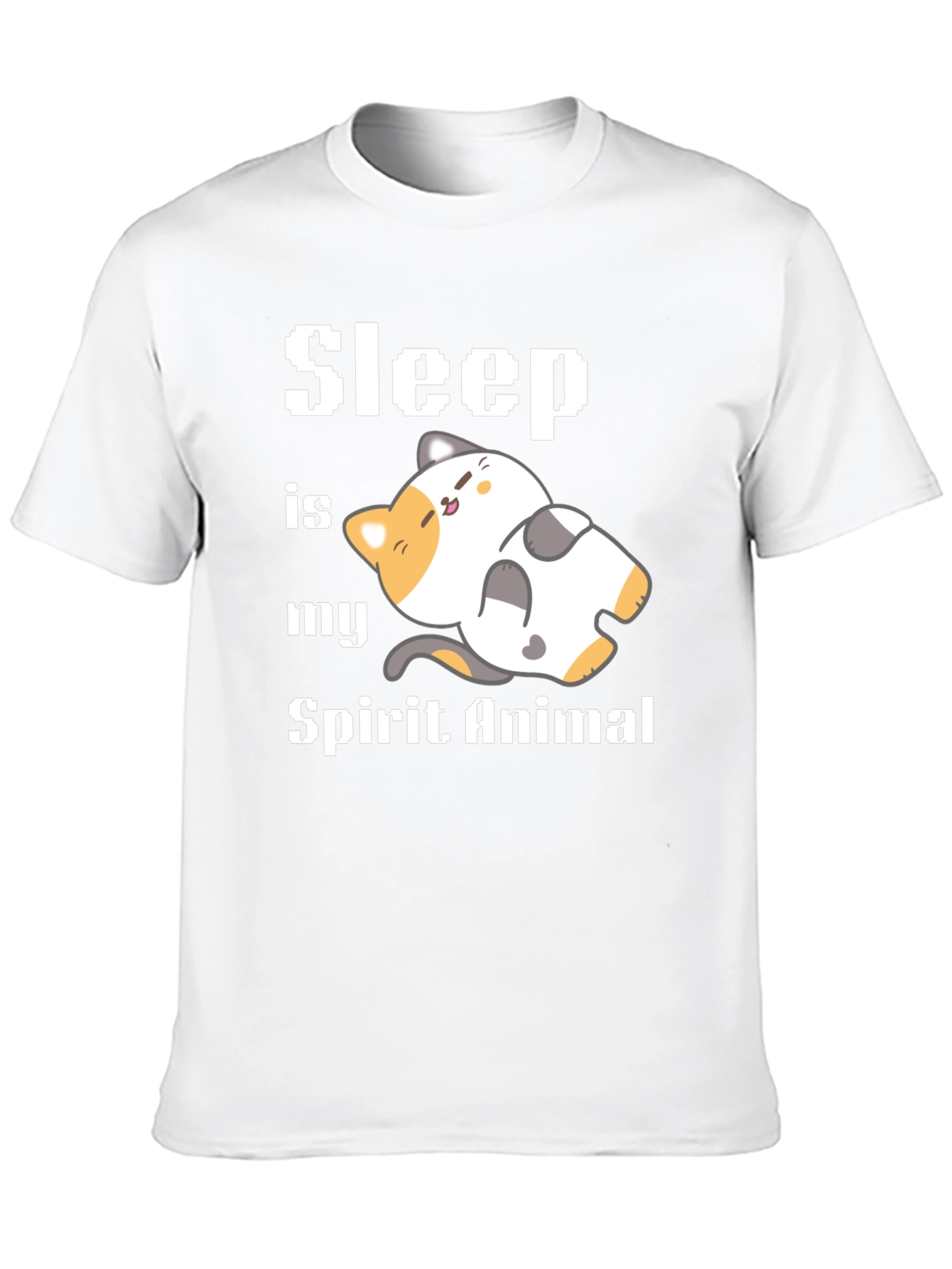 Sleep is My Spirit Animal Graphic Tee Shirt