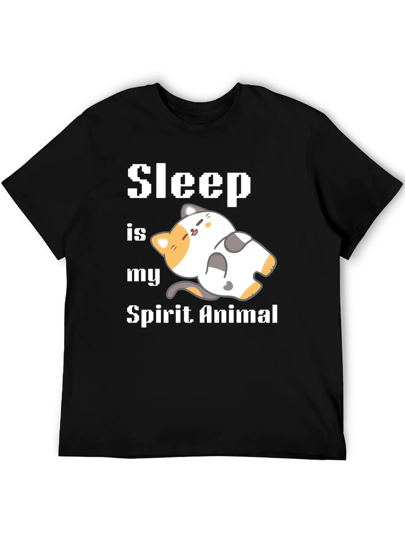 Sleep is My Spirit Animal Graphic Tee Shirt