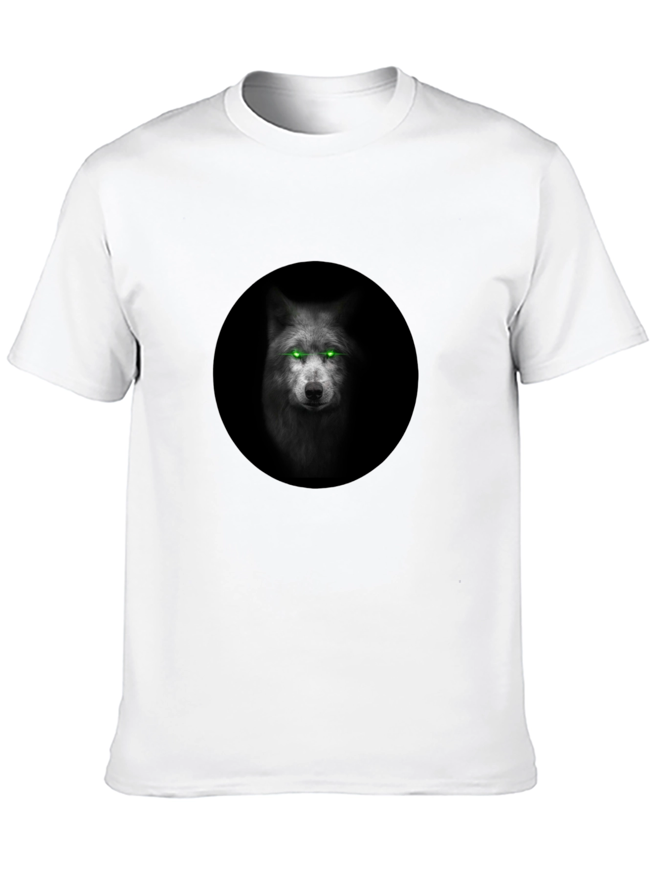 Wolf Eyes Graphic Black T-Shirt