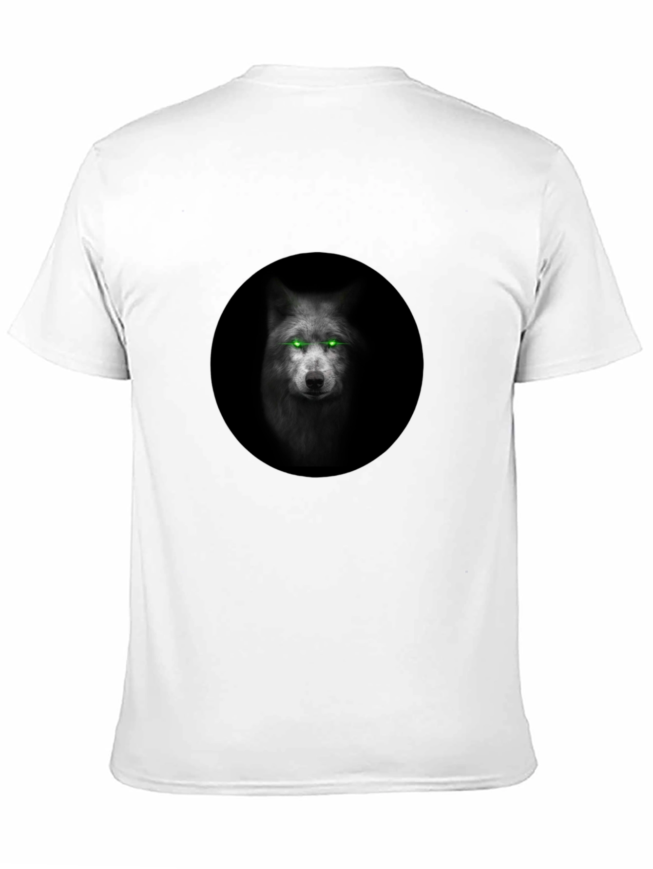 Wolf Eyes Graphic Black T-Shirt