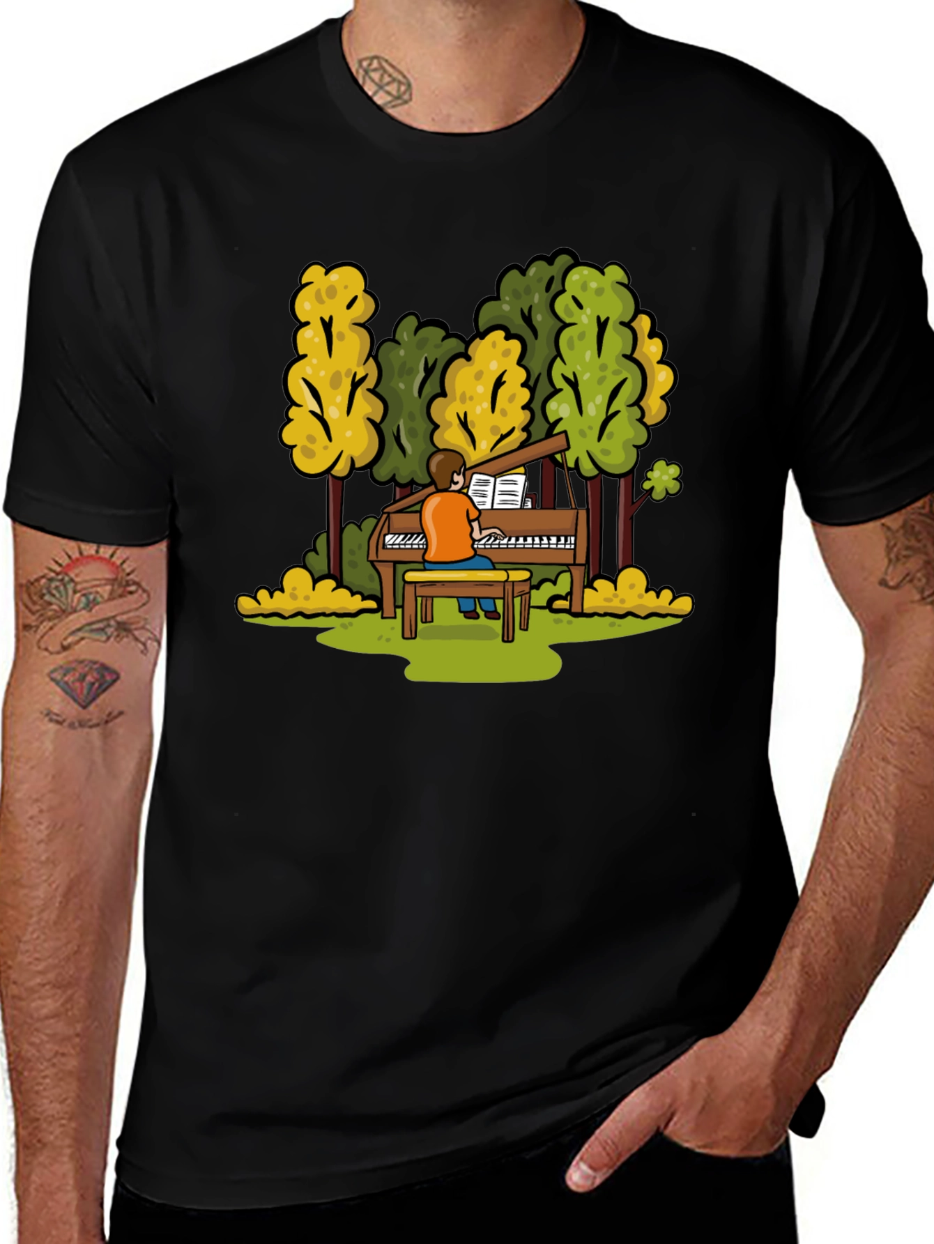 Piano in the Park Graphic Tee