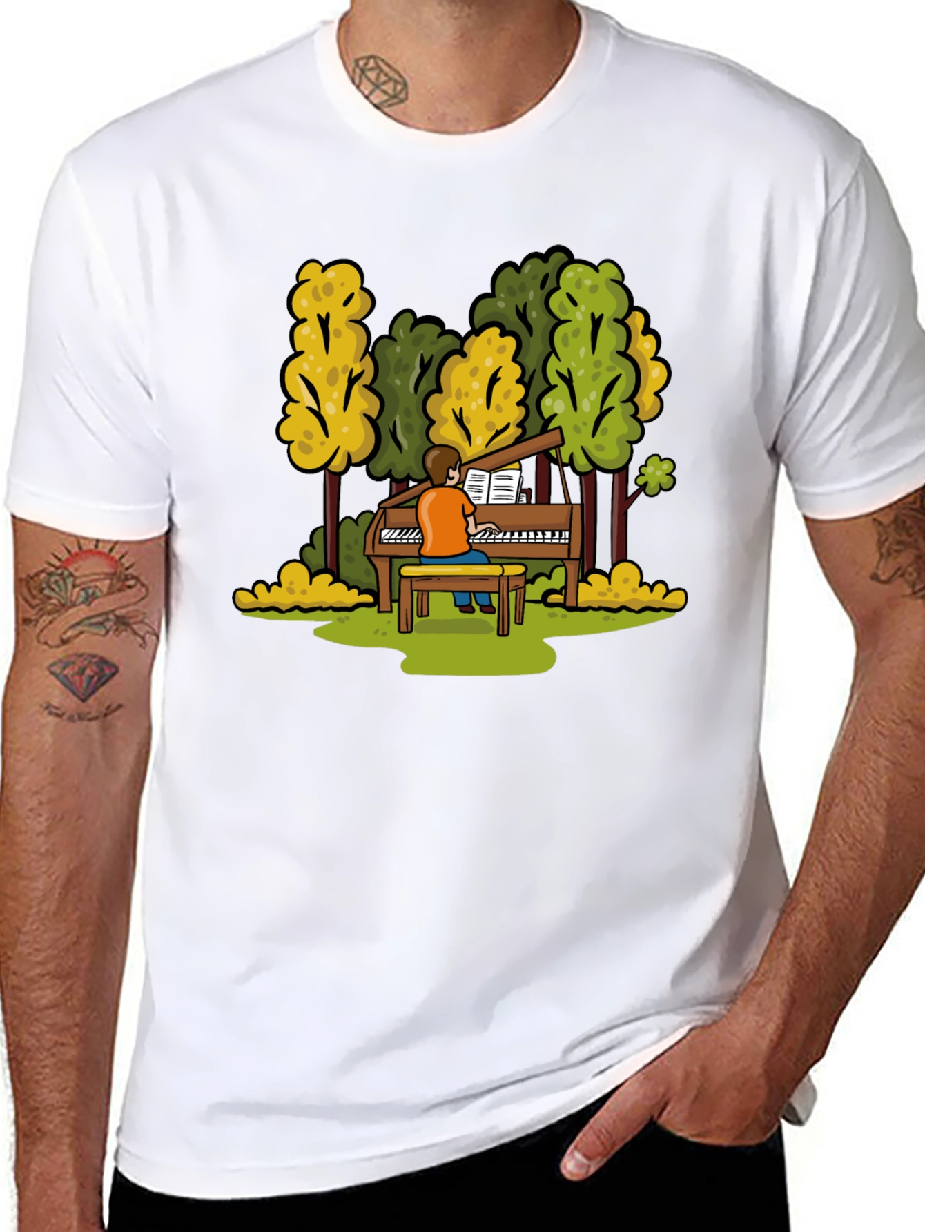 Piano in the Park Graphic Tee