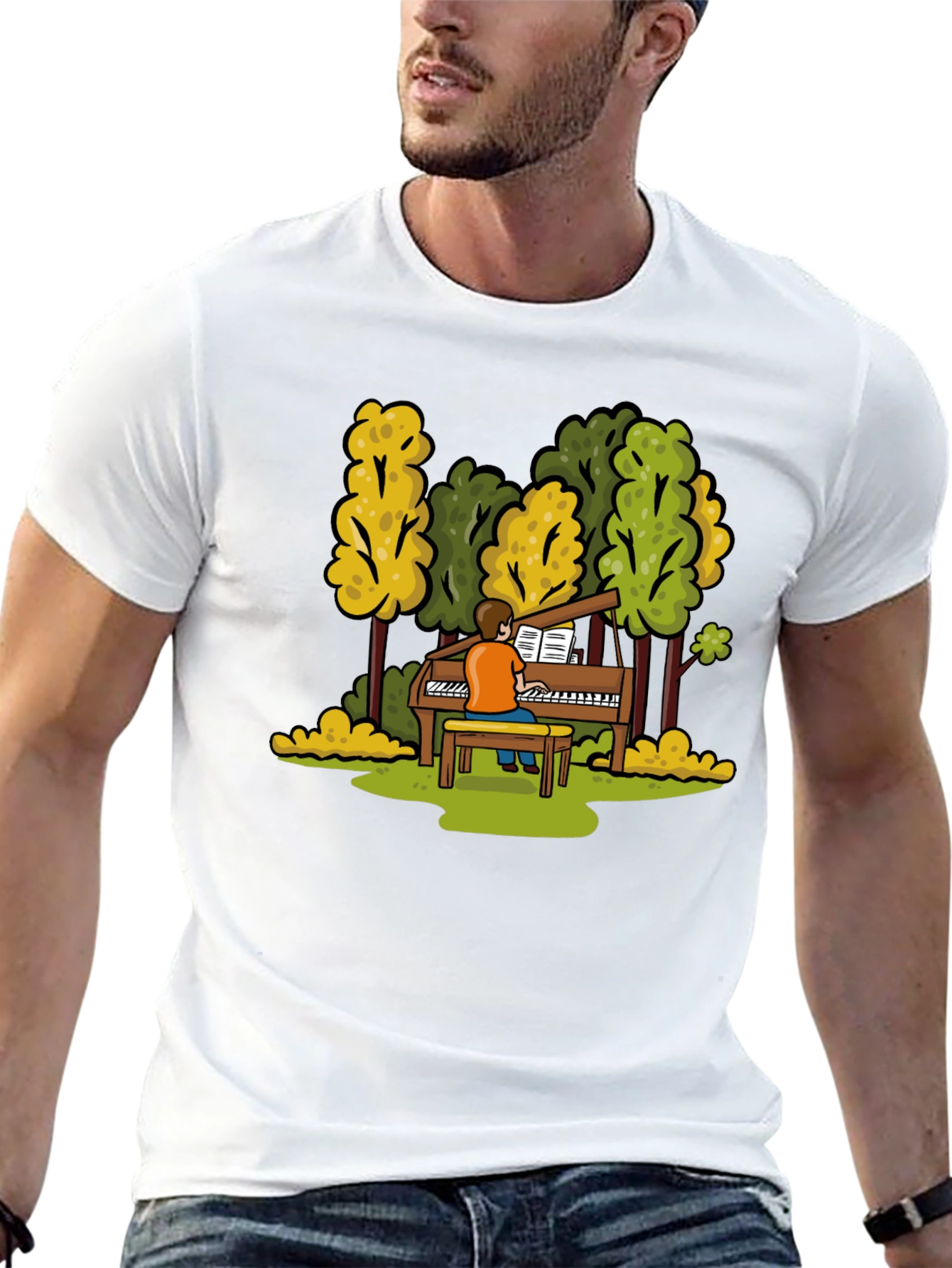Piano in the Park Graphic Tee