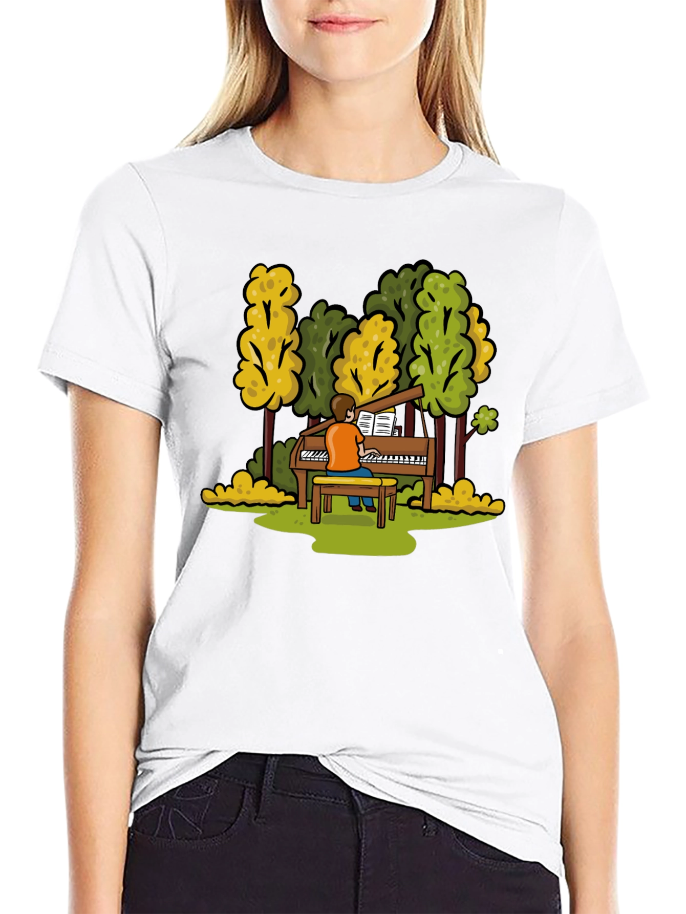 Piano in the Park Graphic Tee