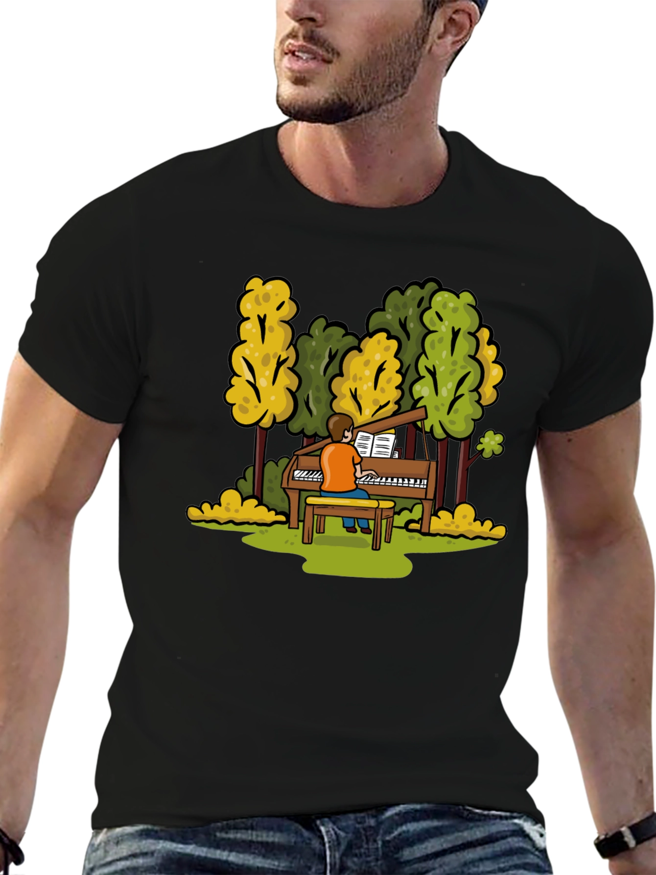 Piano in the Park Graphic Tee