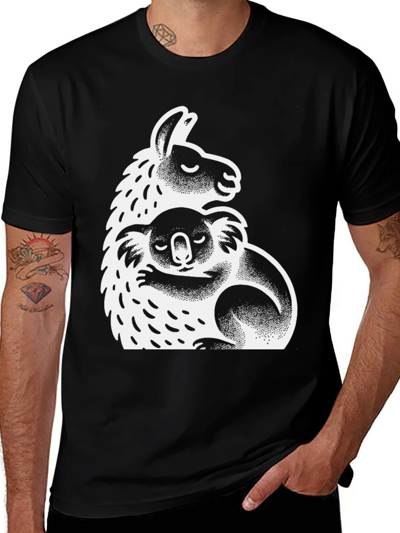 Llama & Koala Graphic Tee