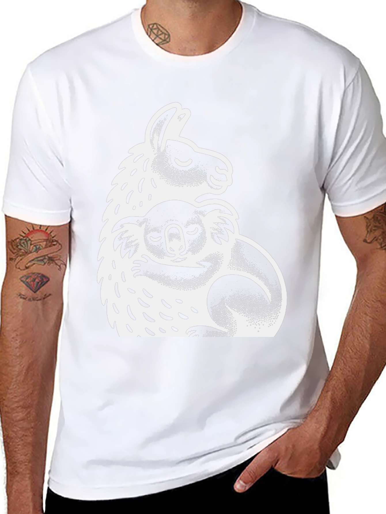 Llama & Koala Graphic Tee