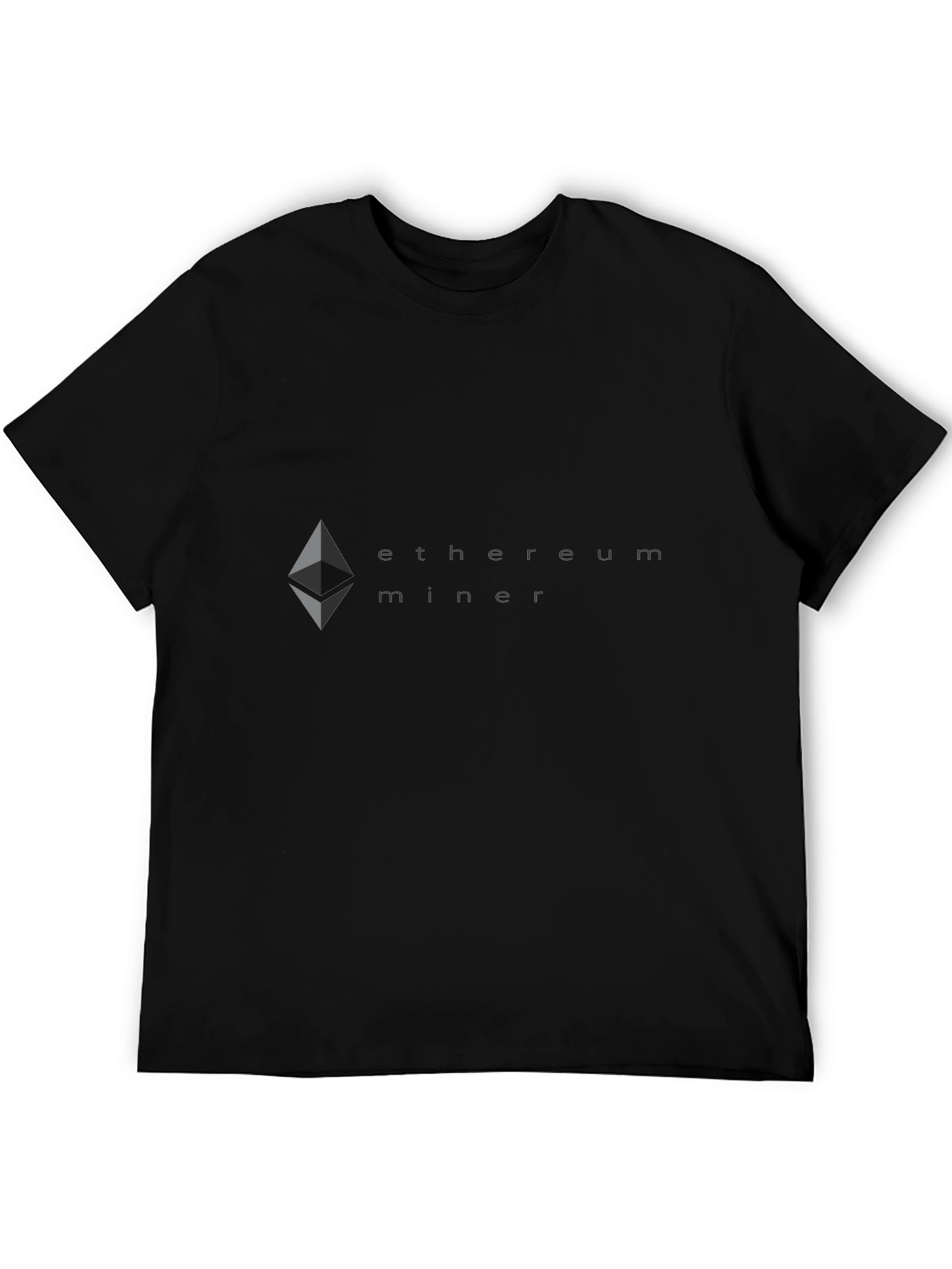 Ethereum Miner Graphic Tee - Crypto Enthusiast Shirt