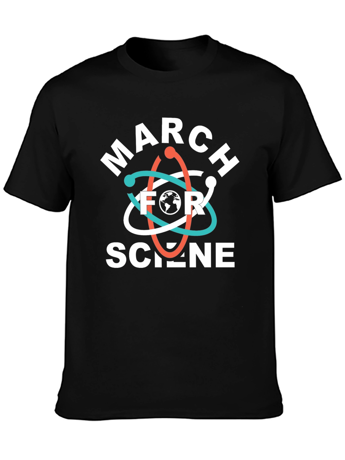 March For Science Black T-Shirt