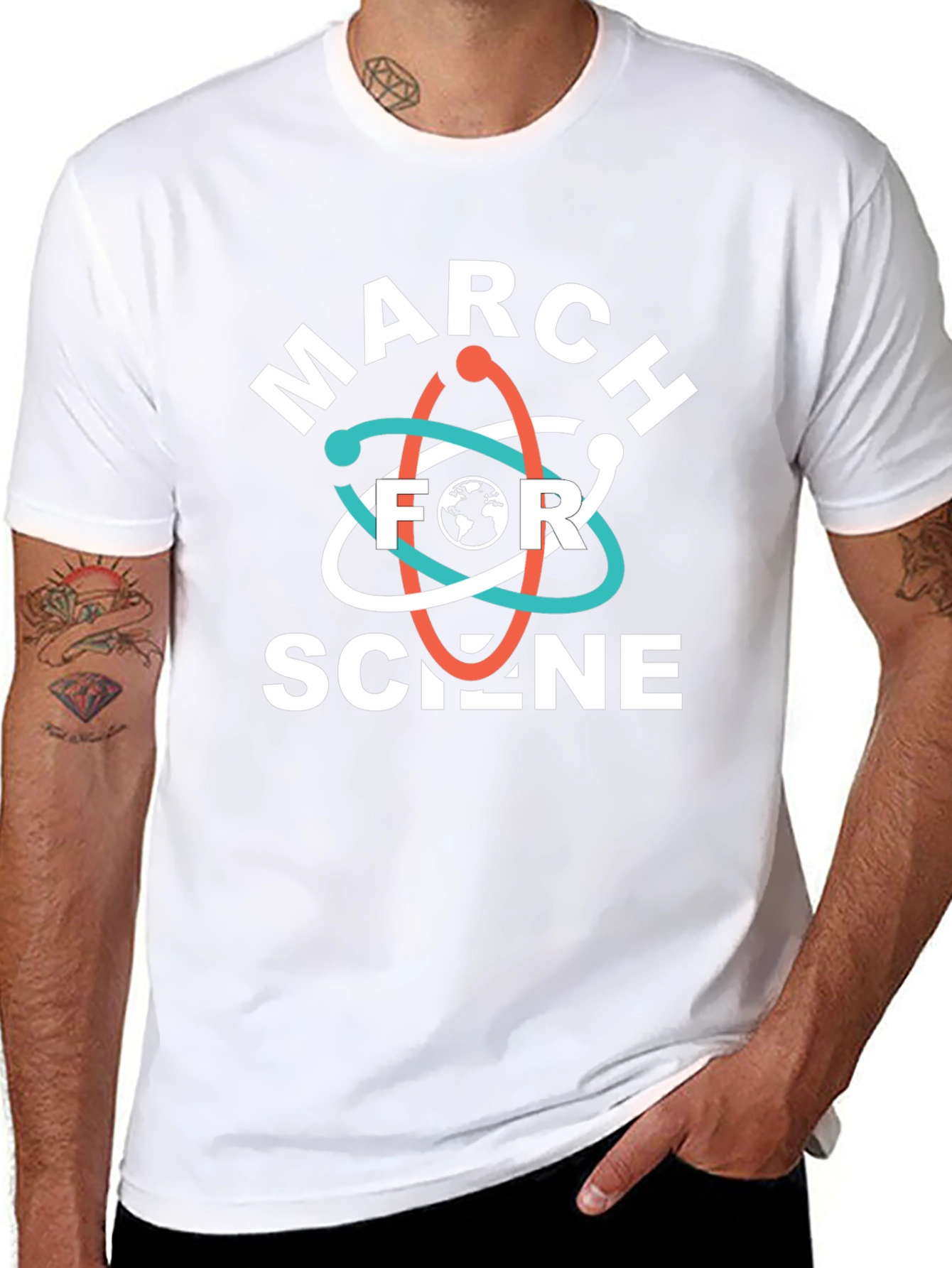 March For Science Black T-Shirt