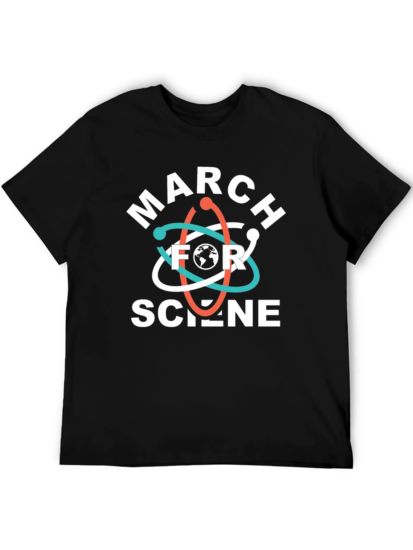March For Science Black T-Shirt