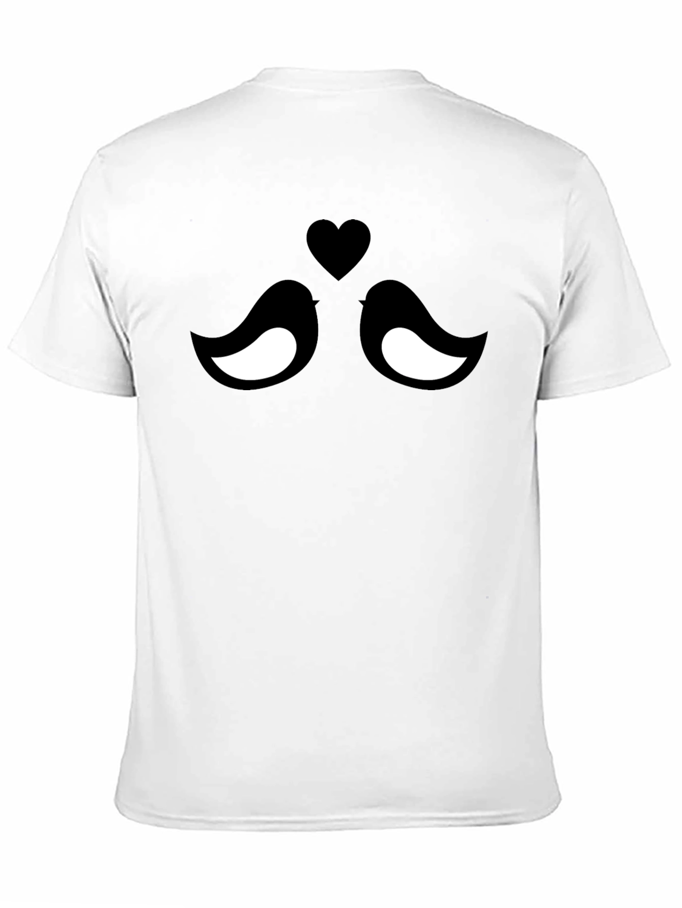 Love Birds Graphic Tee - Black