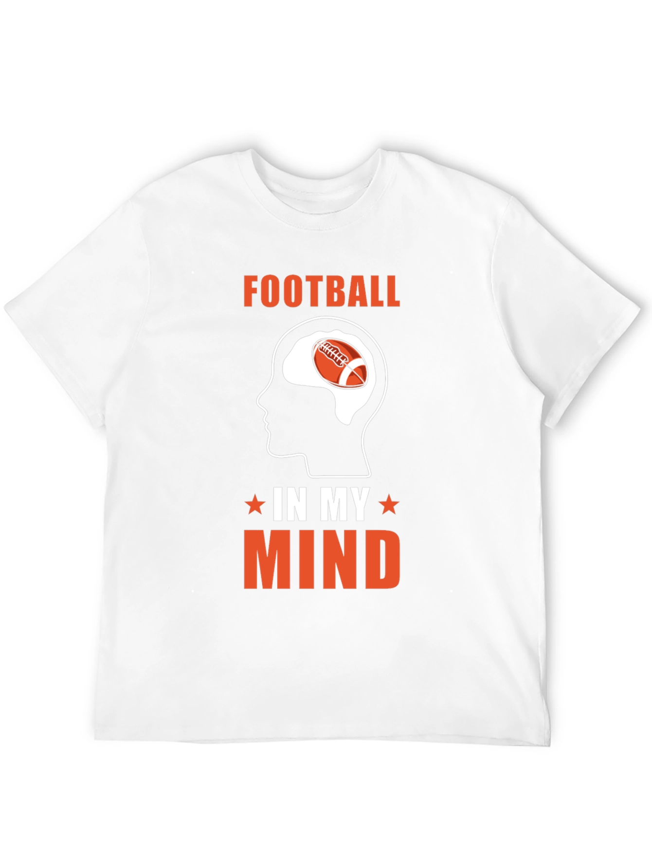 Football On My Mind Graphic Tee