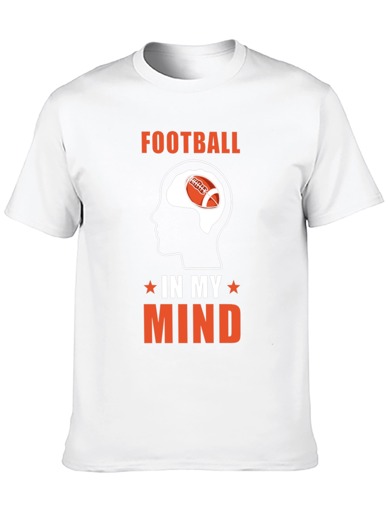 Football On My Mind Graphic Tee