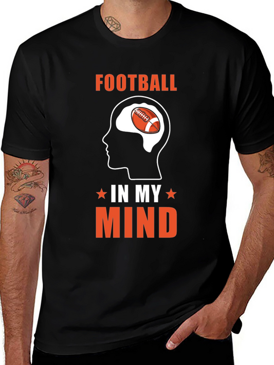 Football On My Mind Graphic Tee