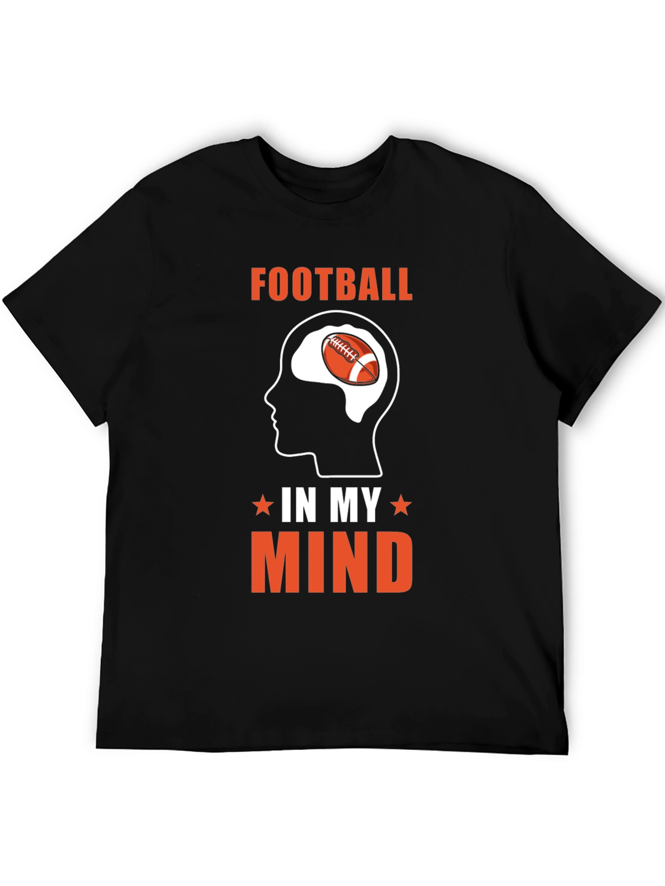 Football On My Mind Graphic Tee