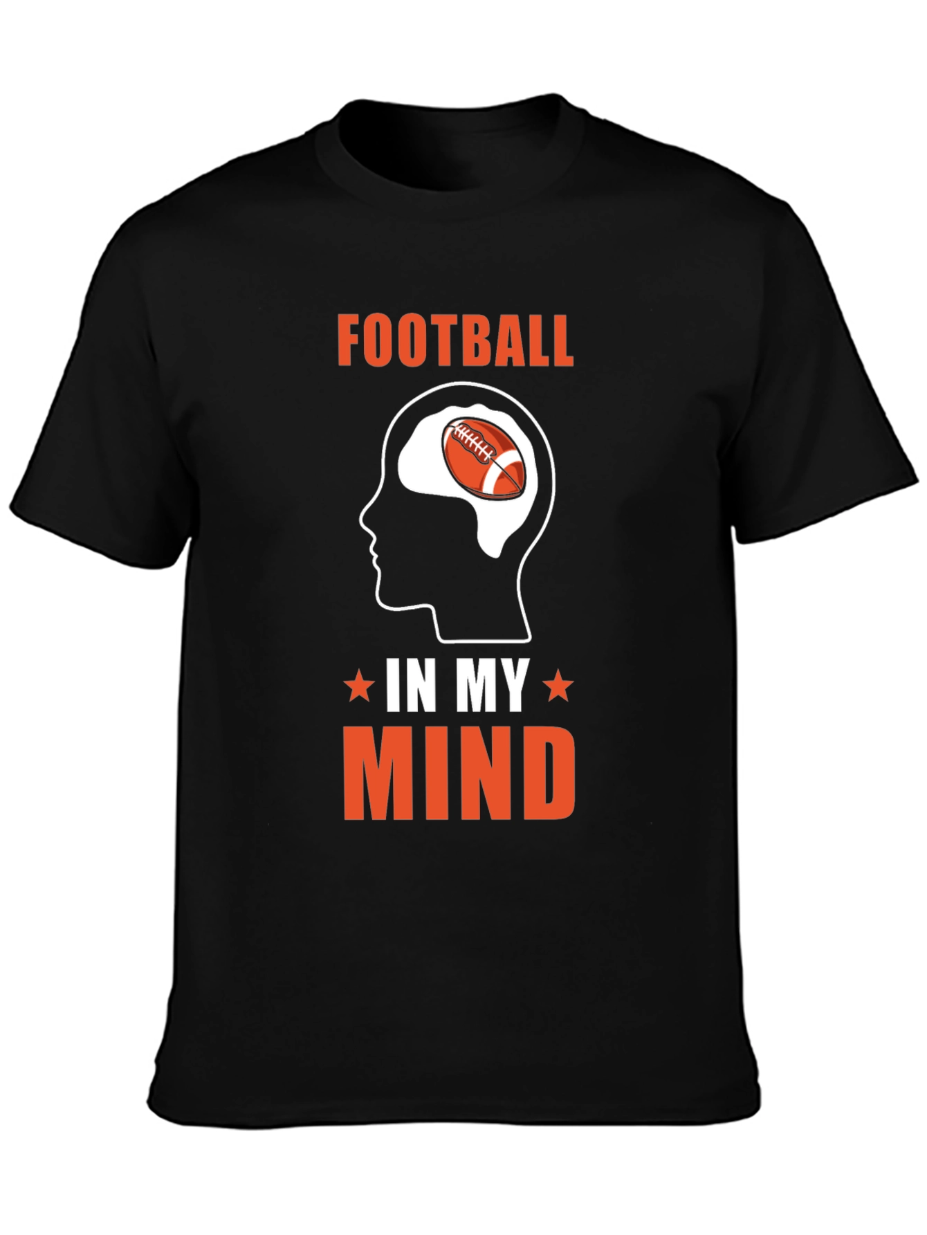 Football On My Mind Graphic Tee