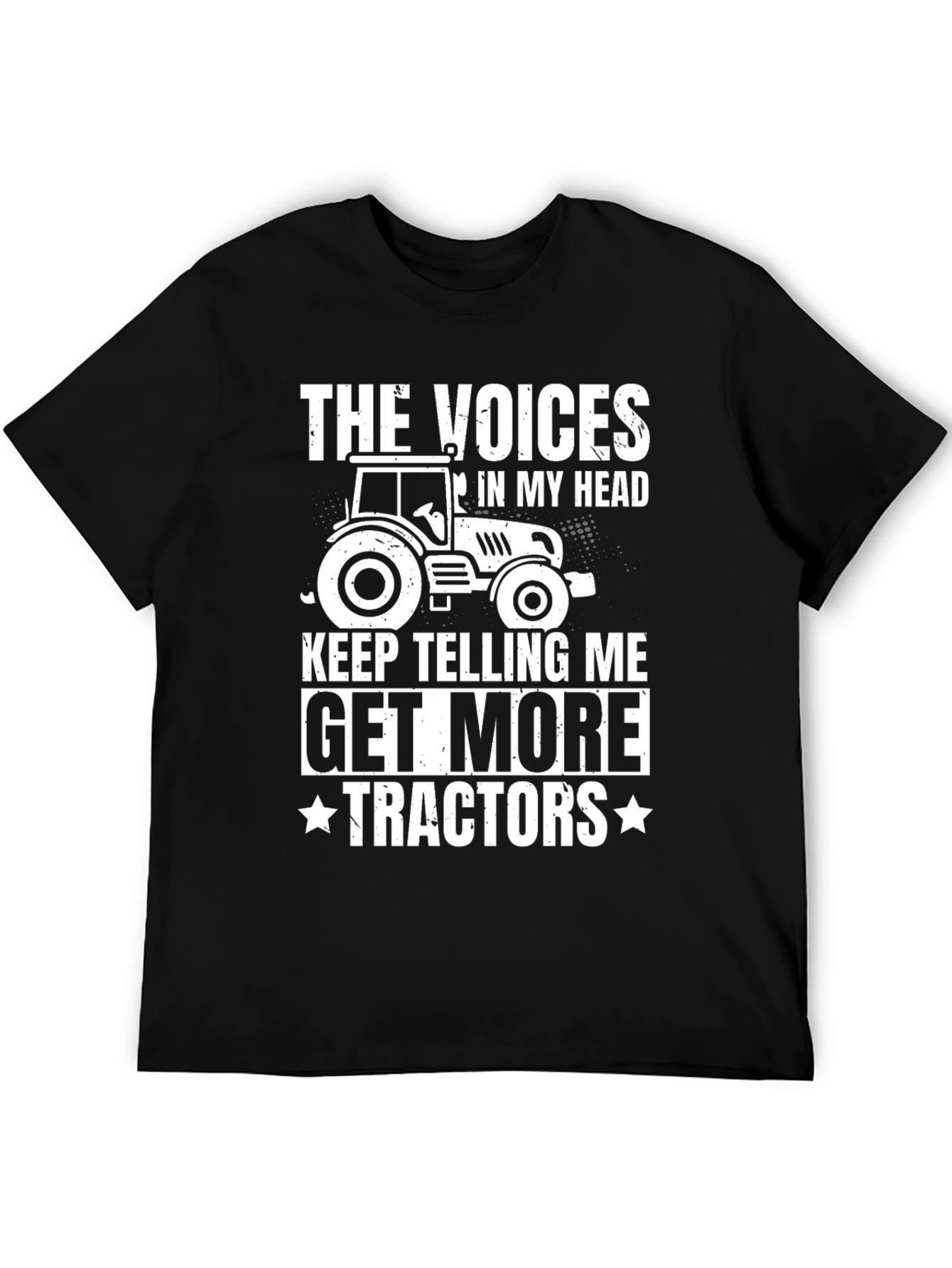Funny Tractor T-Shirt: The Voices in My Head