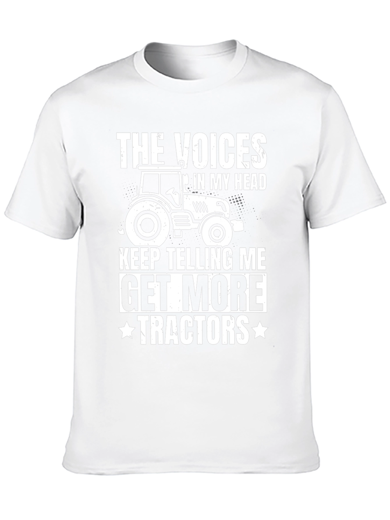 Funny Tractor T-Shirt: The Voices in My Head