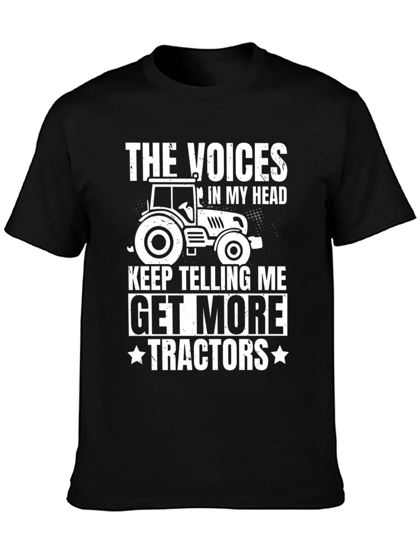 Funny Tractor T-Shirt: The Voices in My Head
