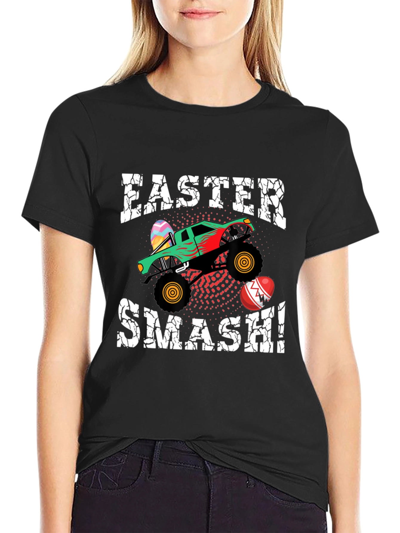 Easter Smash Truck T-Shirt - Holiday Fun